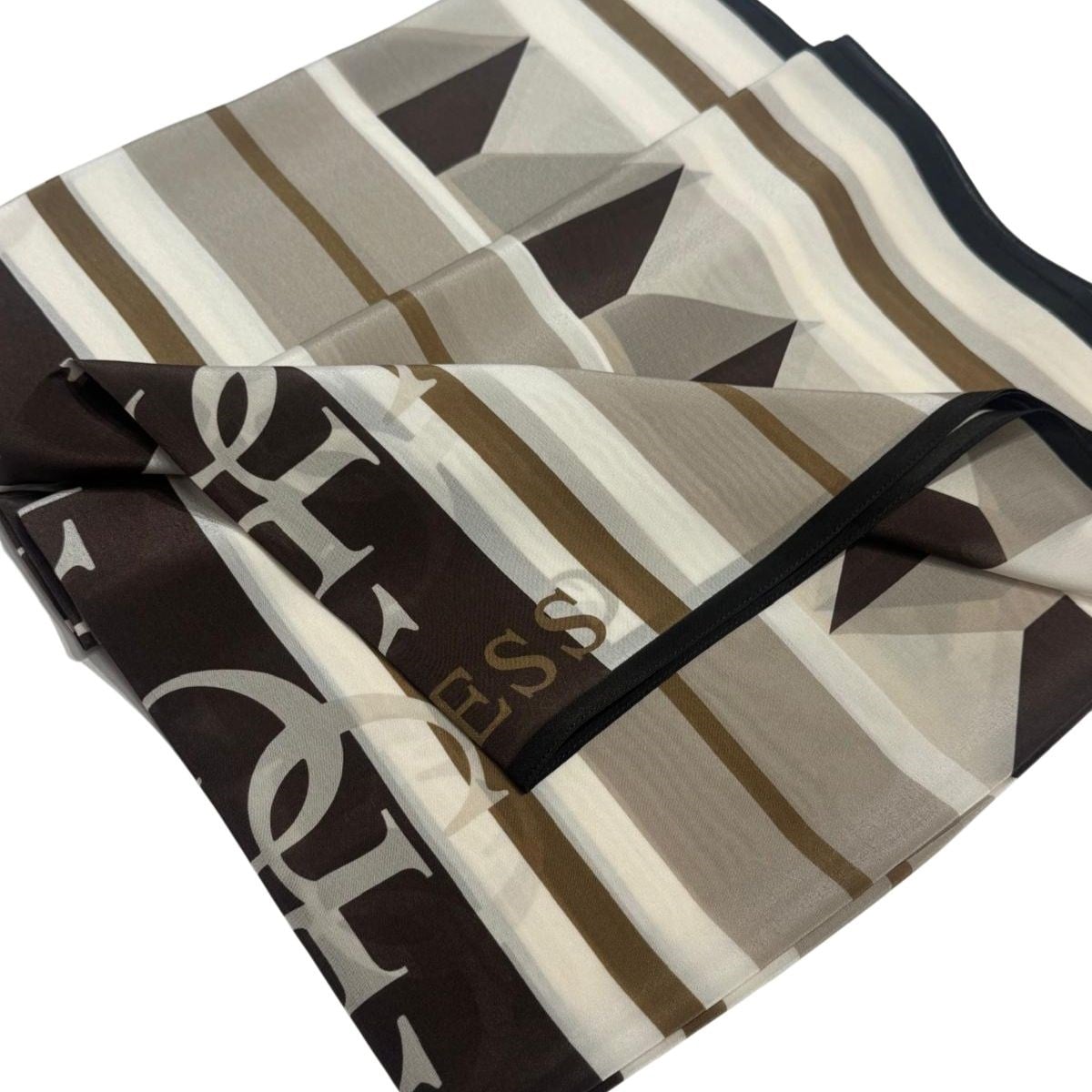 Guess Monogram İpek Şal AW5743SIL03-Bro