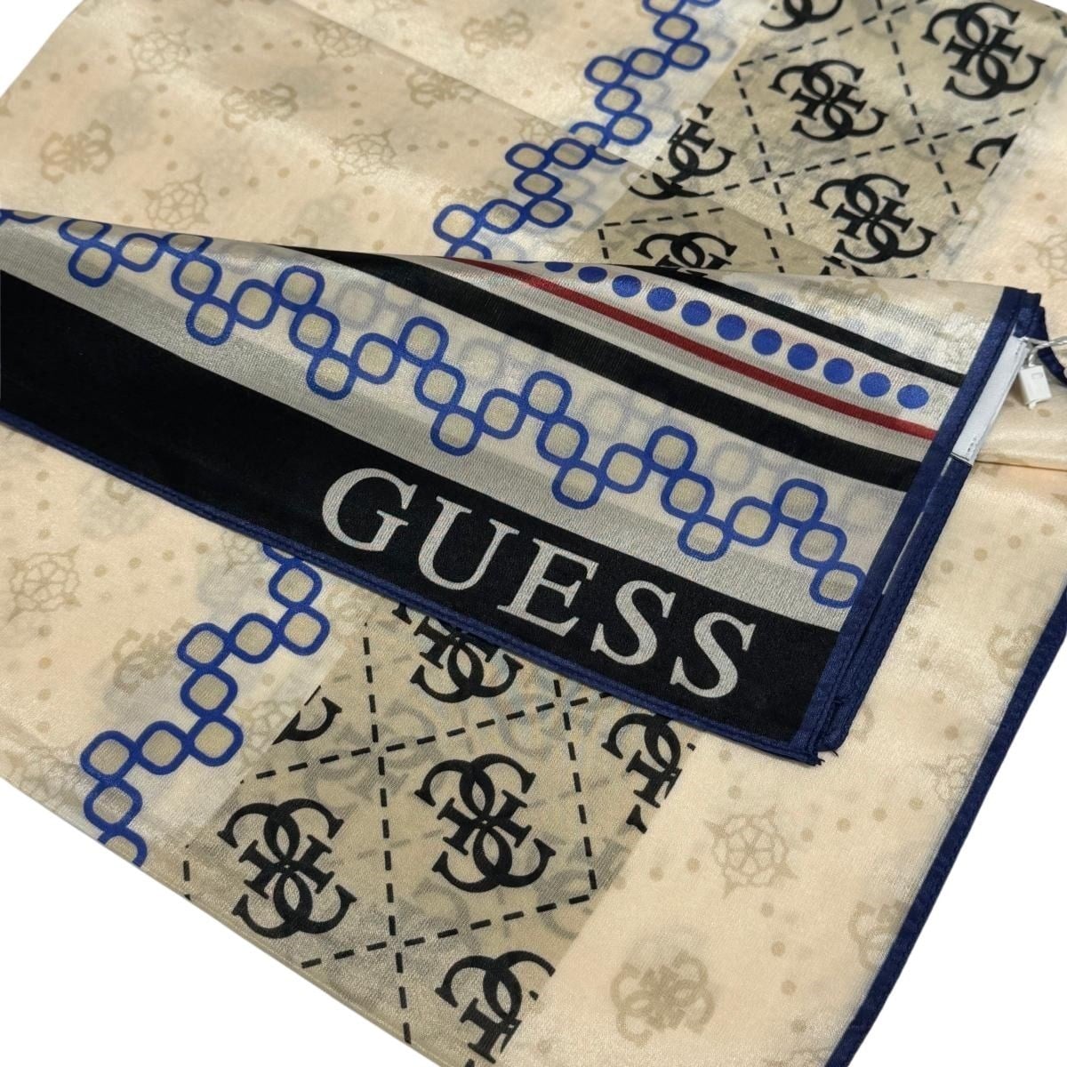 Guess Pamuk İpek Monogram Şal AW5731SIL03-Off