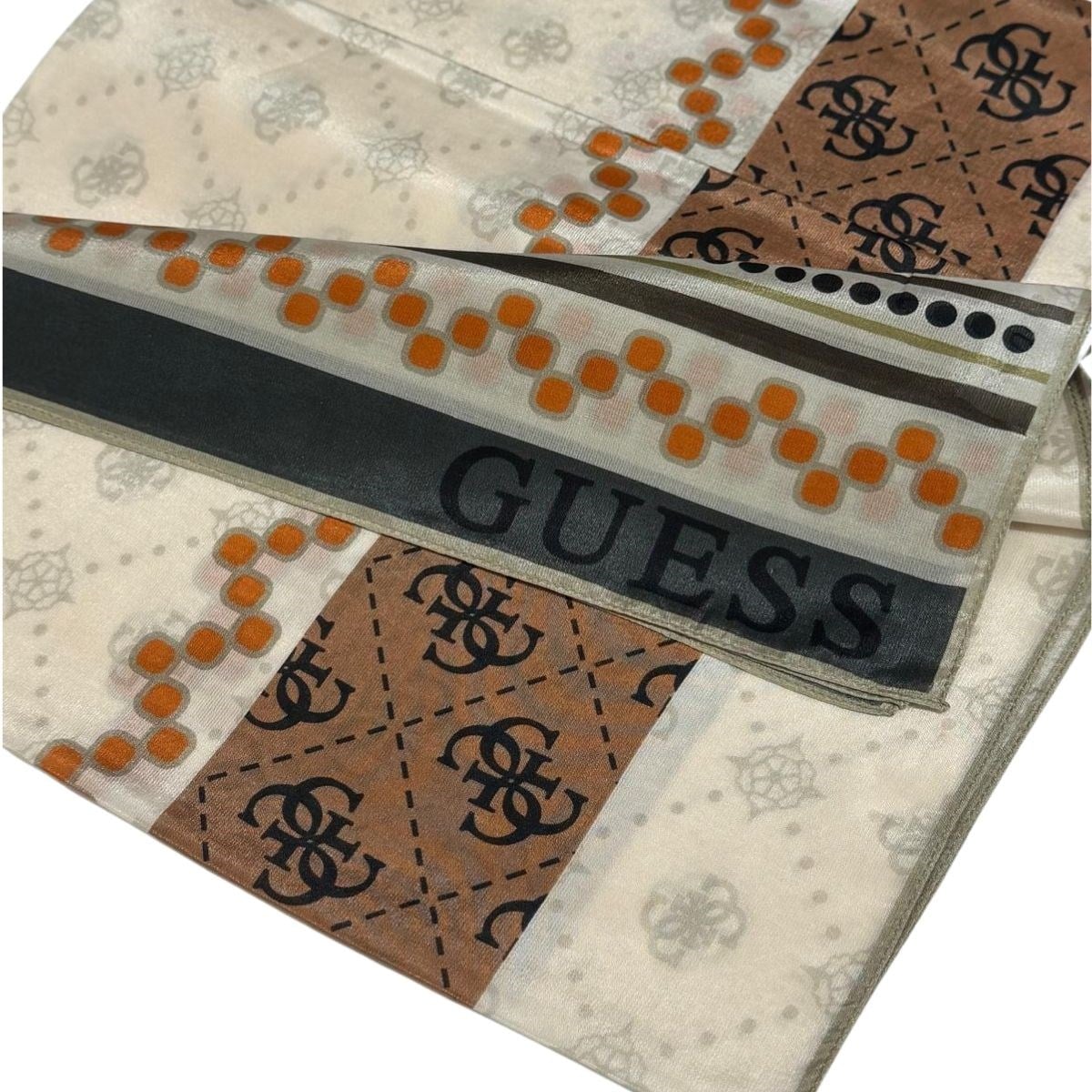 Guess Pamuk İpek Monogram Şal AW5731SIL03-Ora