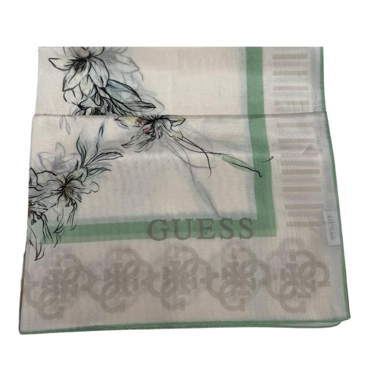 Guess Pamuk İpek Monogram Şal AW5736SIL03-Gre
