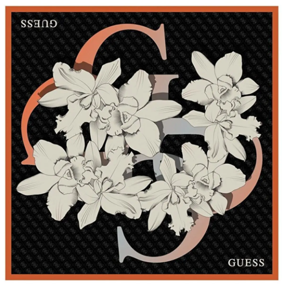 Guess Tivil İpek Eşarp AW5762SIL90-Bla