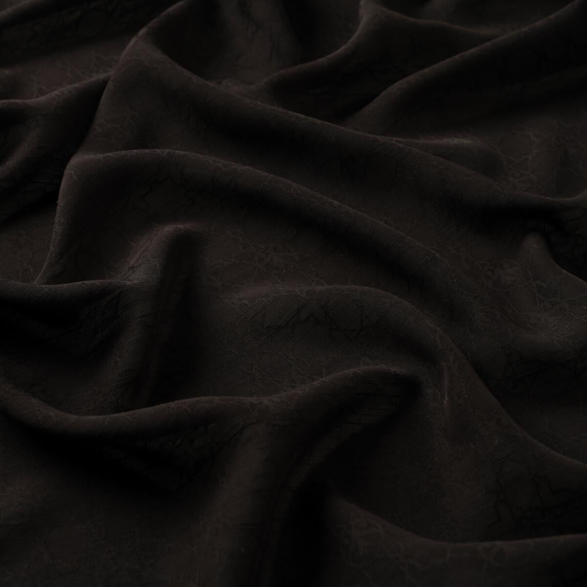 İpekevi Dört Mevsim Monogram Eşarp 04357-Siyah