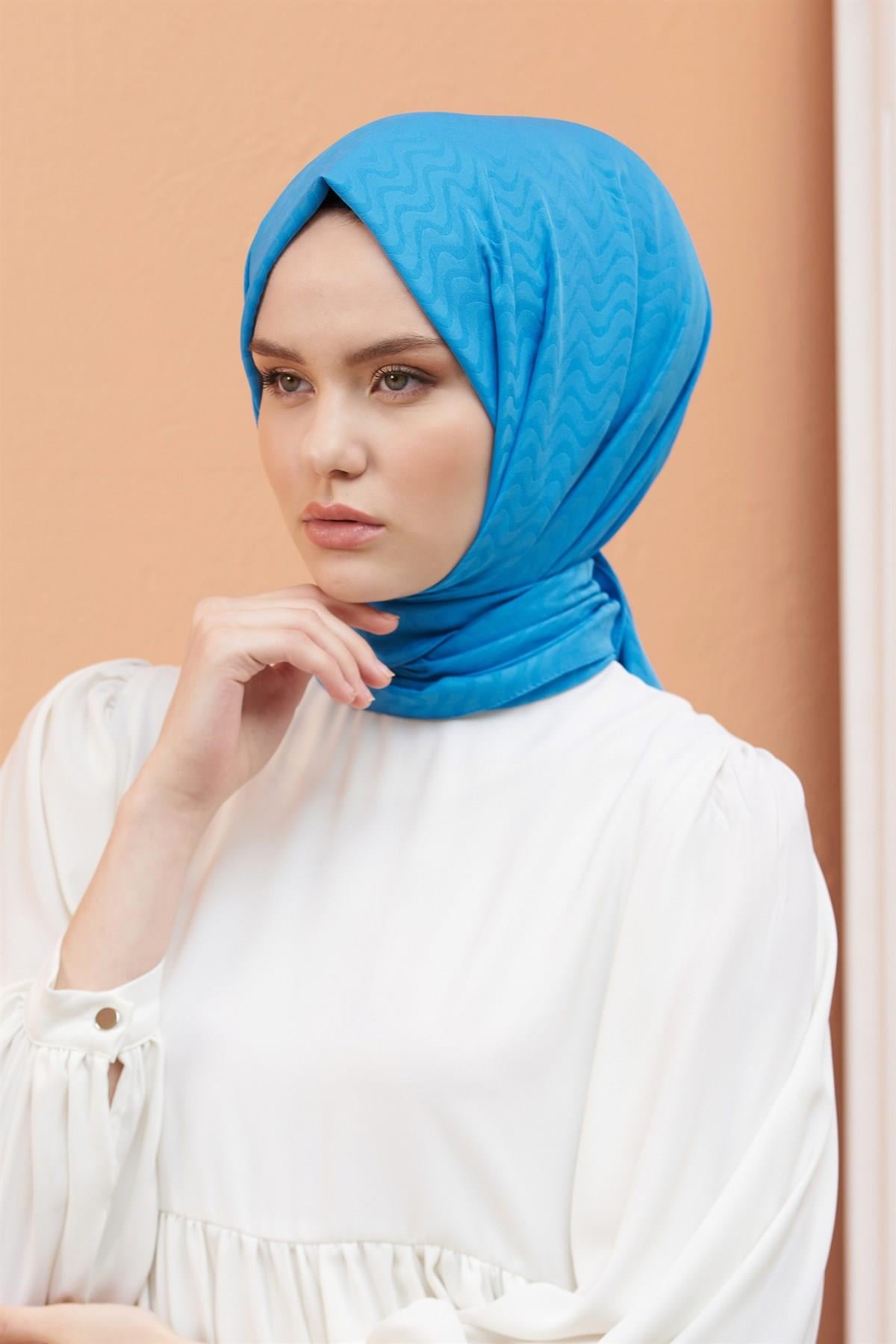 Kayla Şal 2067-Mavi