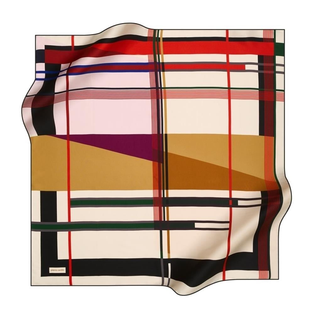 Pierre Cardin Crepe Saten İpek Eşarp 8055230-312