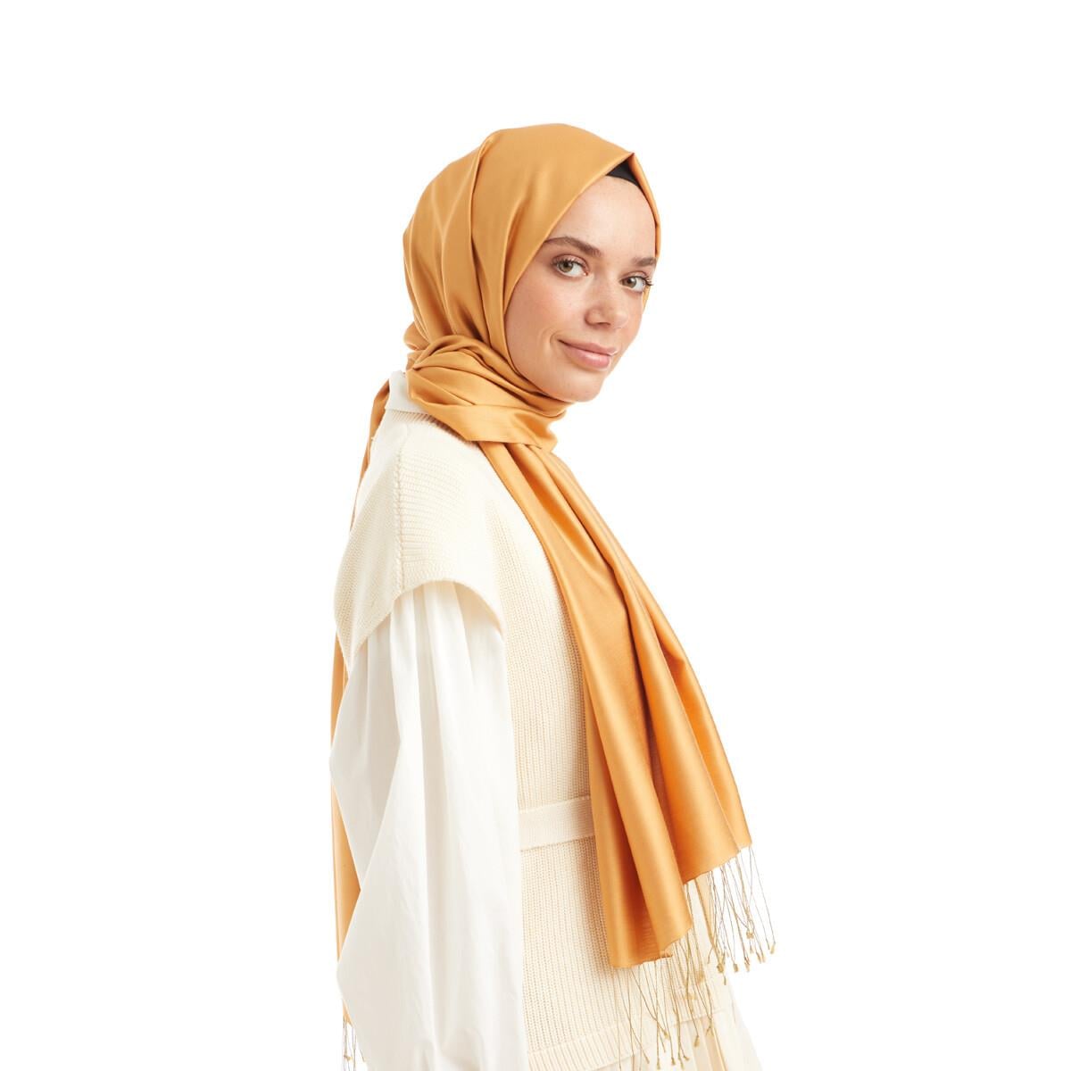 Qoza Solid Şal 6848-Gold