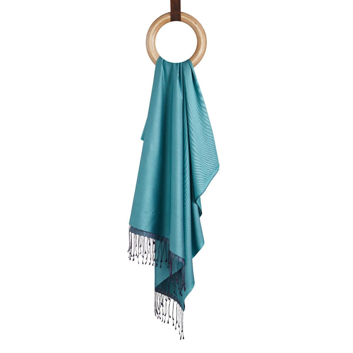 Qoza Solid Şal 6848-Mentol