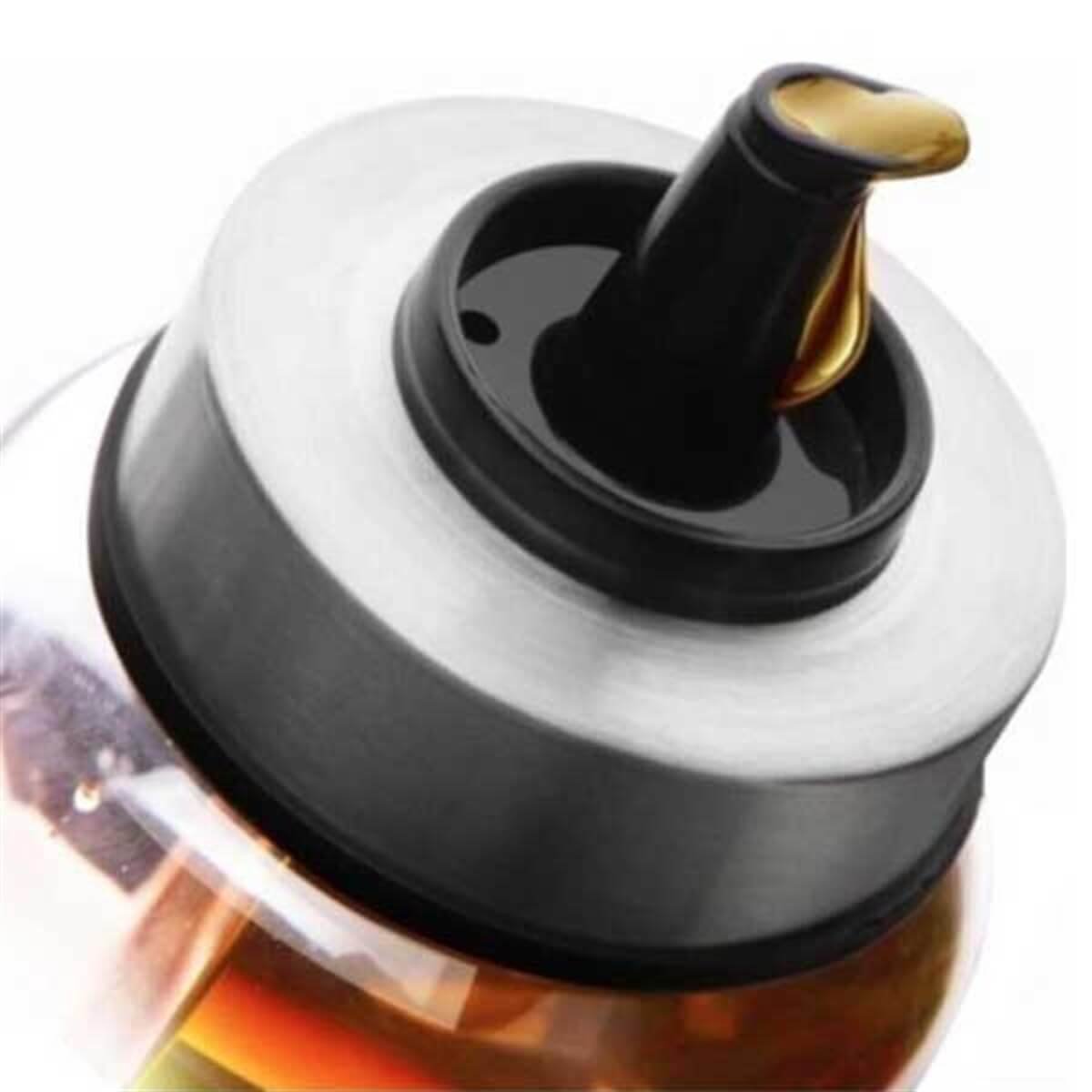 Borosilikat Damlatmaz Akıtmaz Cambu Cam Yağdanlık 600 ml