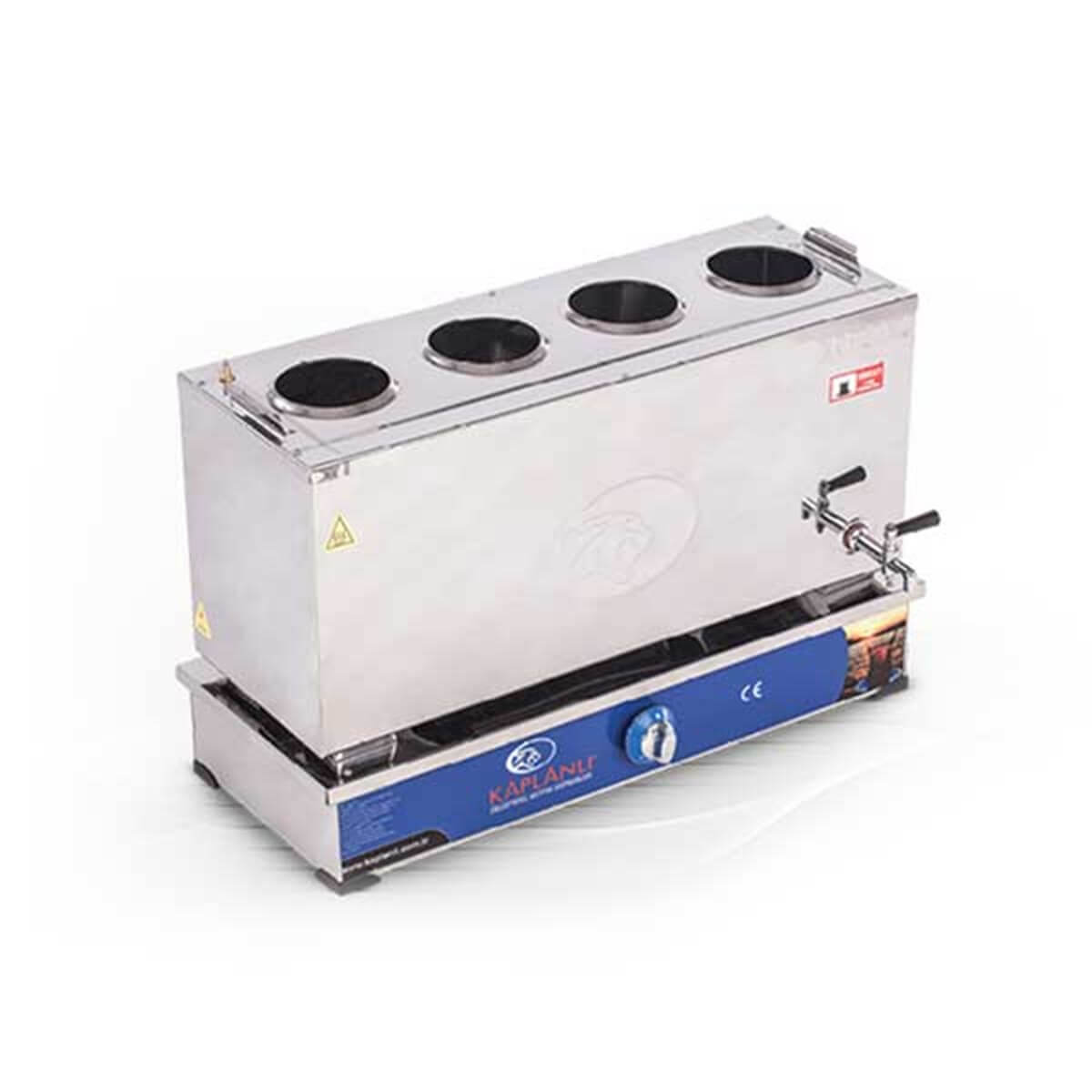 Kaplanlı 54 Lt LPG/Doğalgazlı Çay Kazanı ve Çay Ocağı