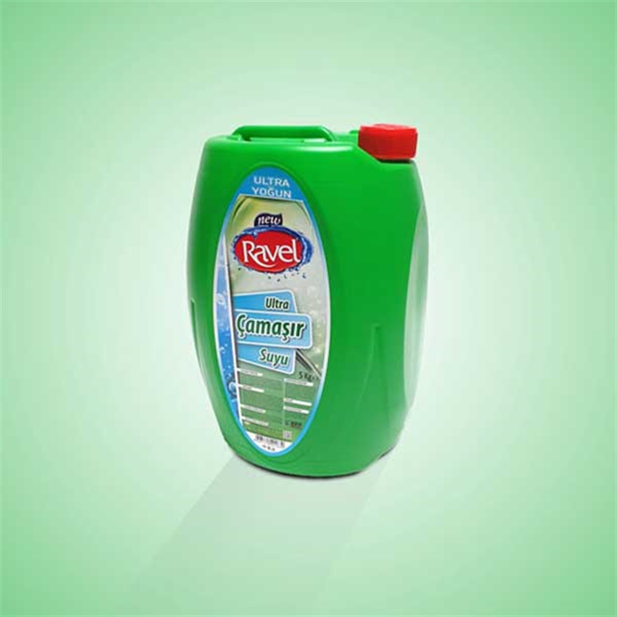 Ravel 5 kg Ultra Kıvamlı Çamaşır Suyu (Deterjan Katkılı Klor Bazlı Sıvı Ağartıcı) 