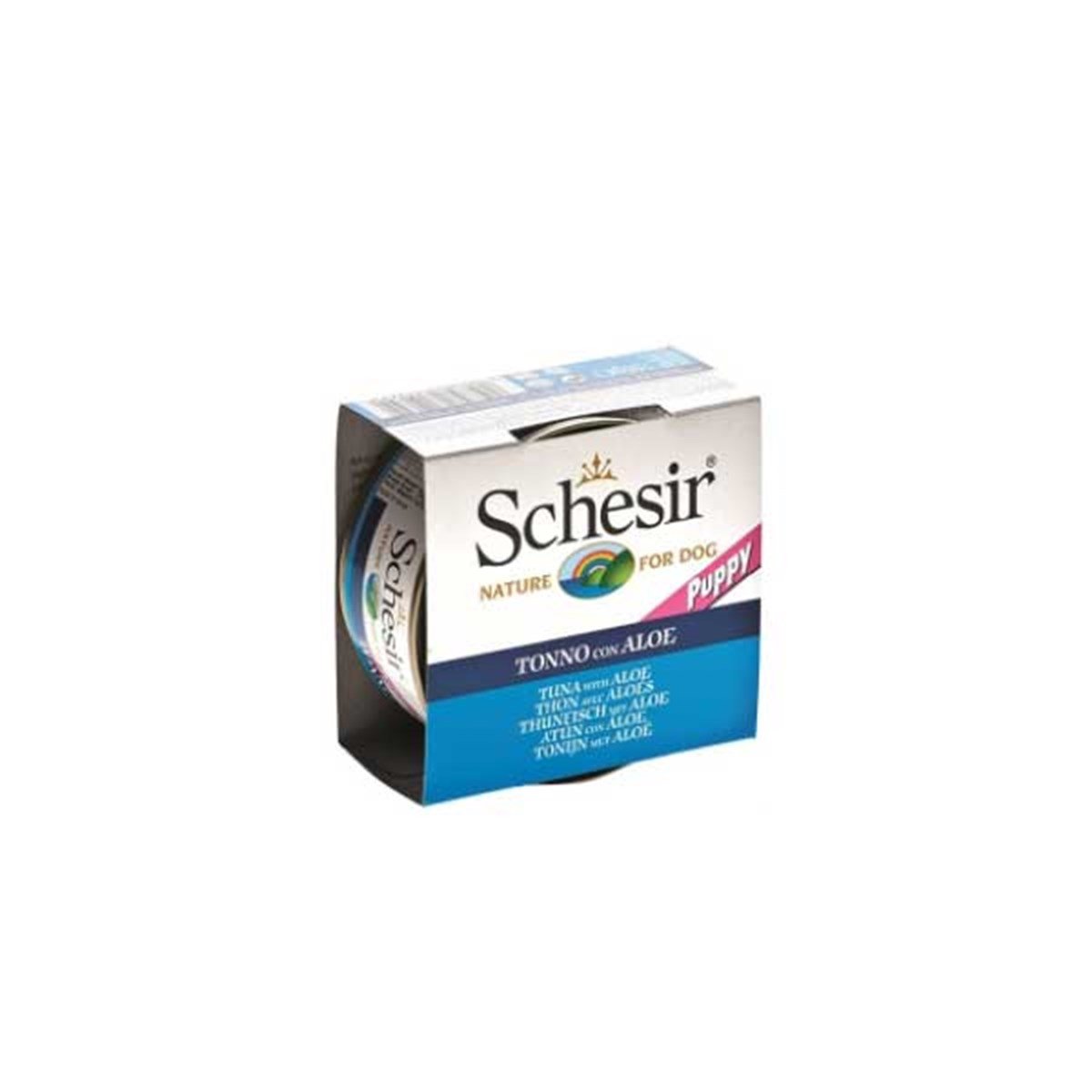 Schesir 150 Gr Dog Jelly Can - Aloevera Ve Ton Balıklı Köpek Konservesi
