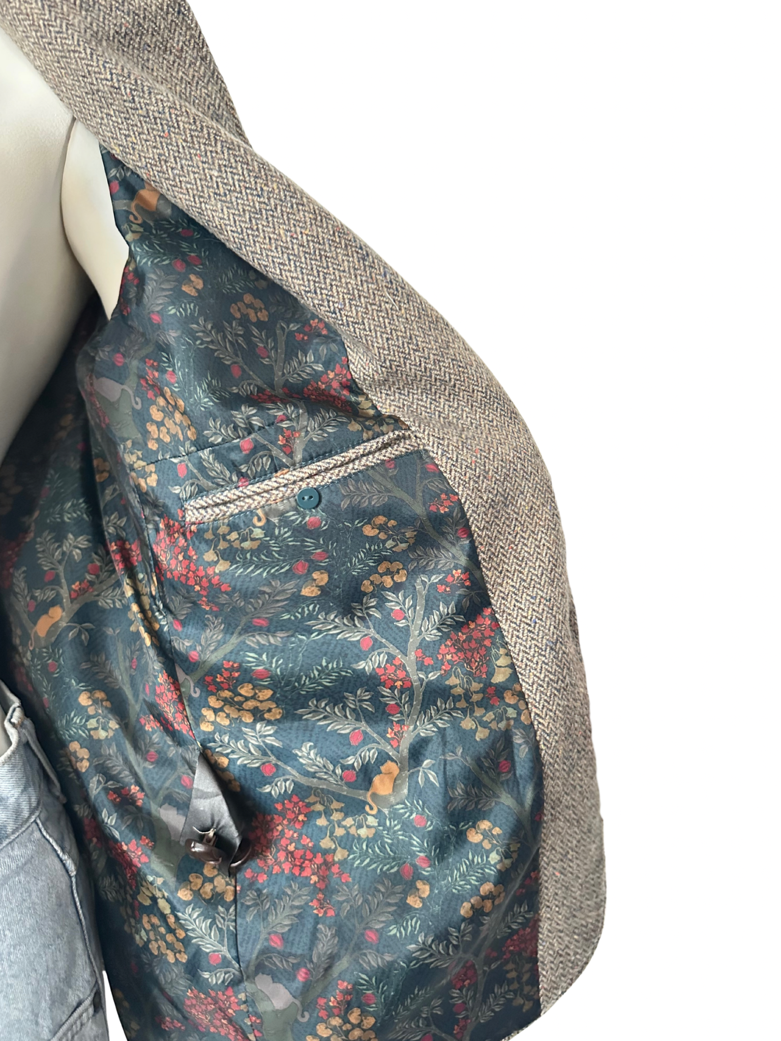 %100 YÜN CAMEL BLAZER CEKET