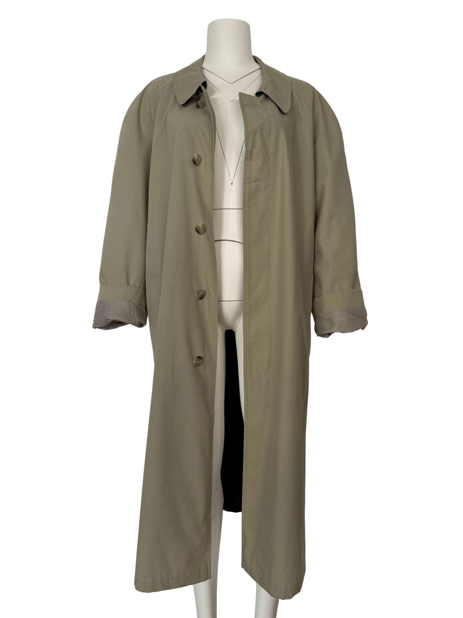 KUM BEJİ OVERSIZE TRENÇKOT