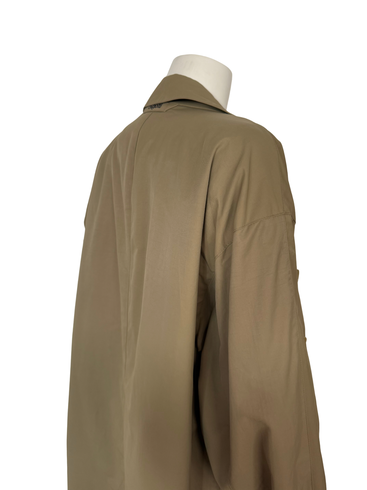 BEJ OVERSIZE TRENÇKOT