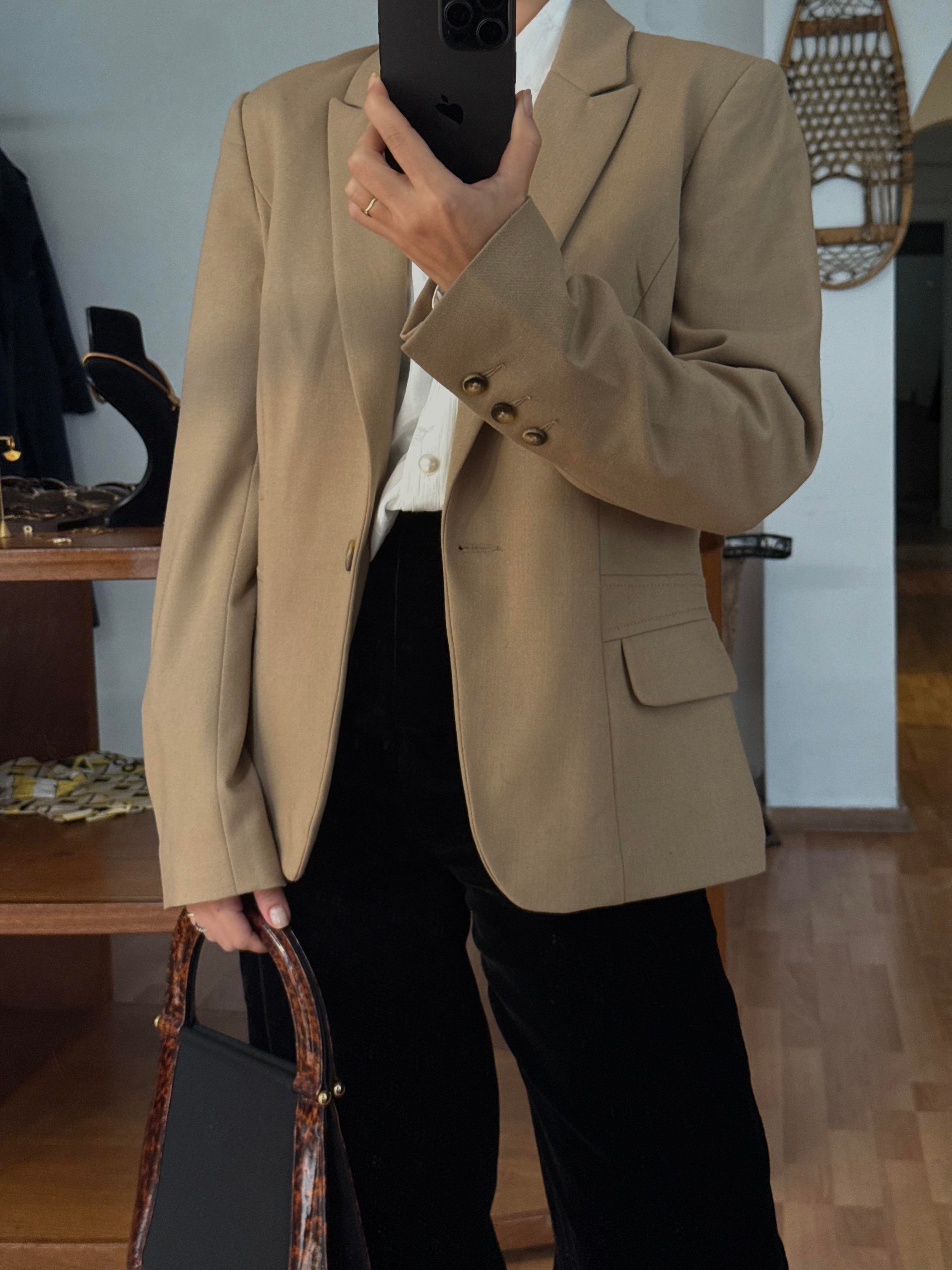 CAMEL BLAZER CEKET