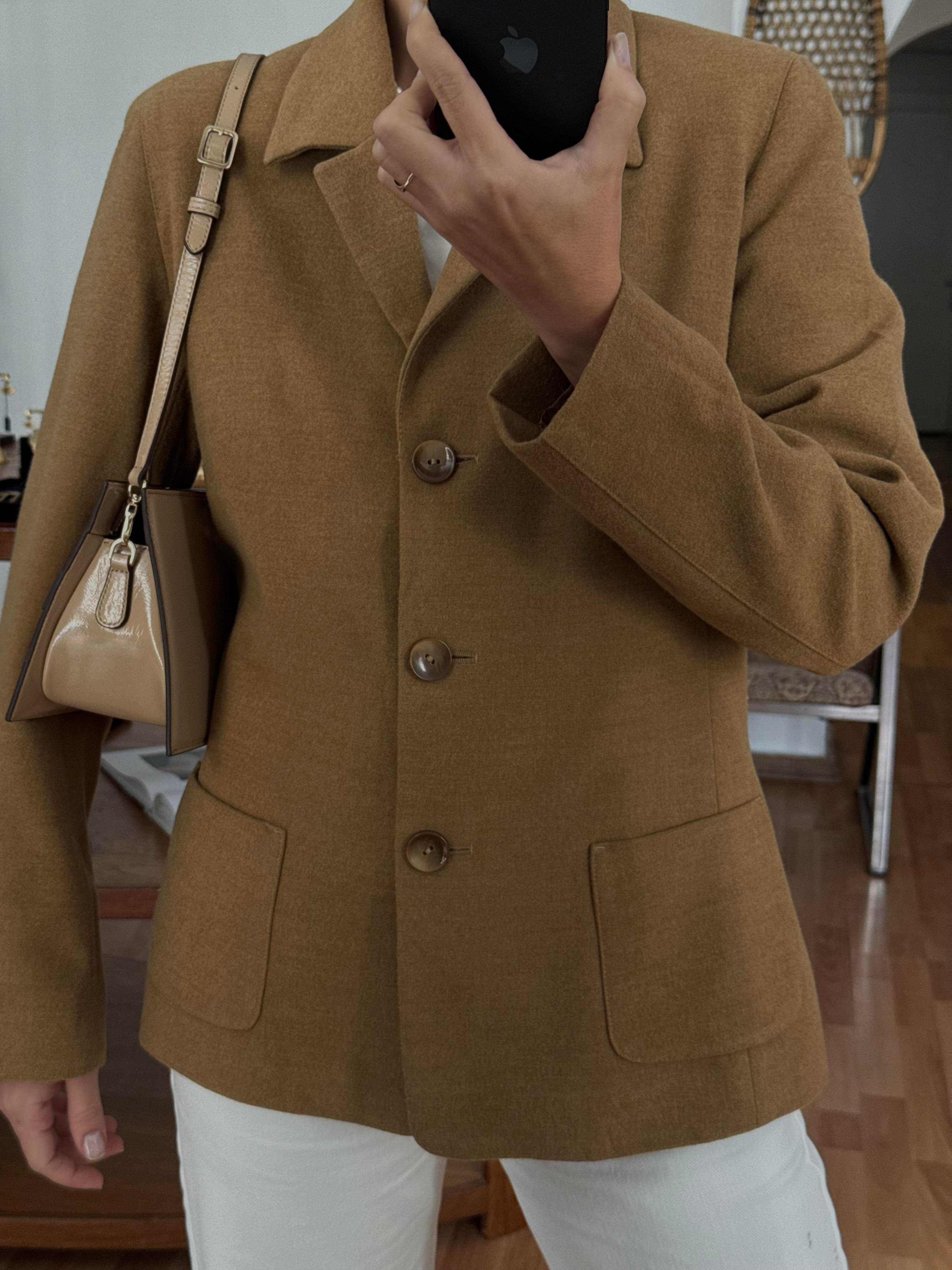CAMEL RENKLİ BLAZER CEKET