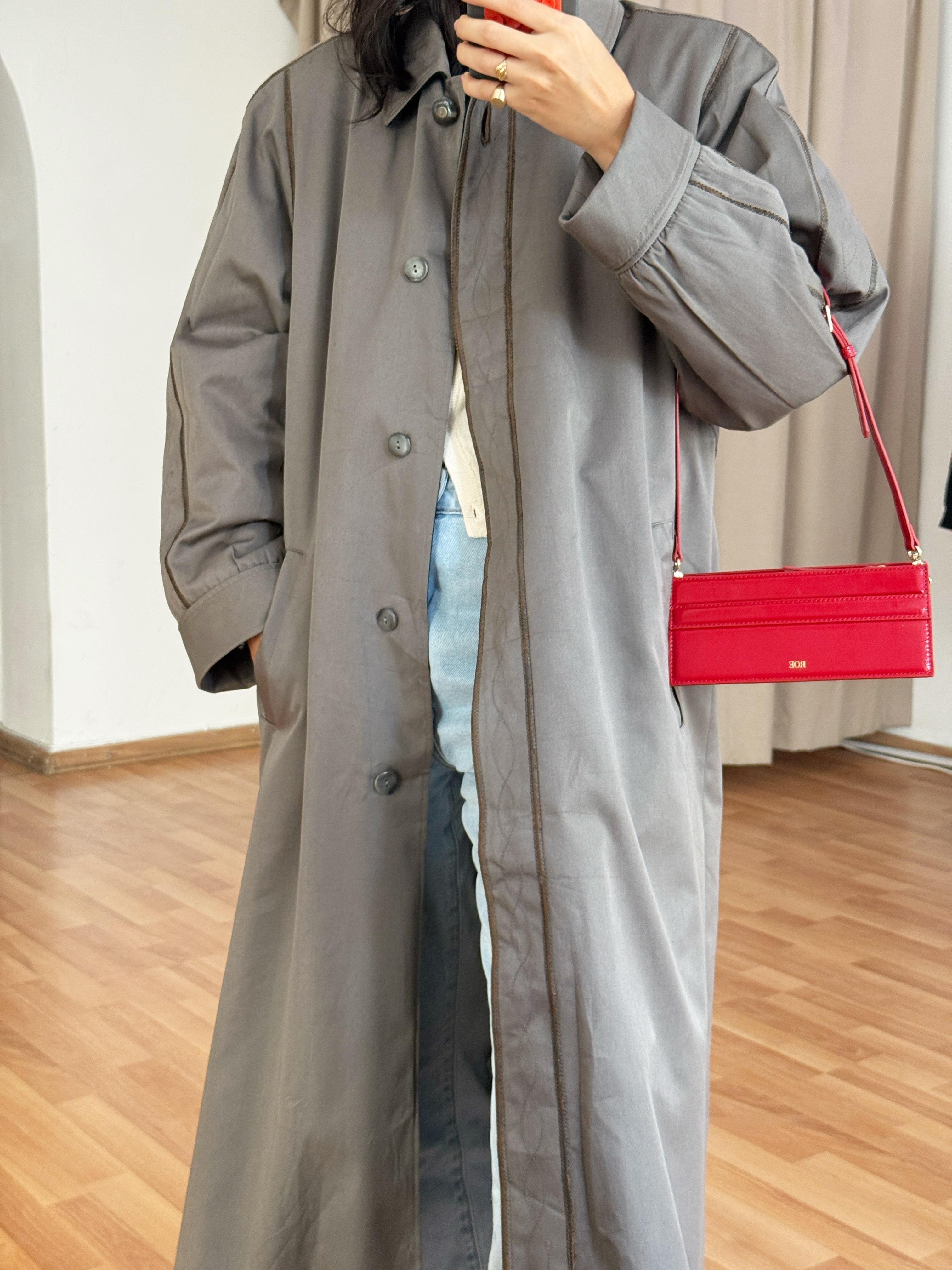 DOUBLE WEAR ÇİFT YÜN ASTARLI TRENÇKOT