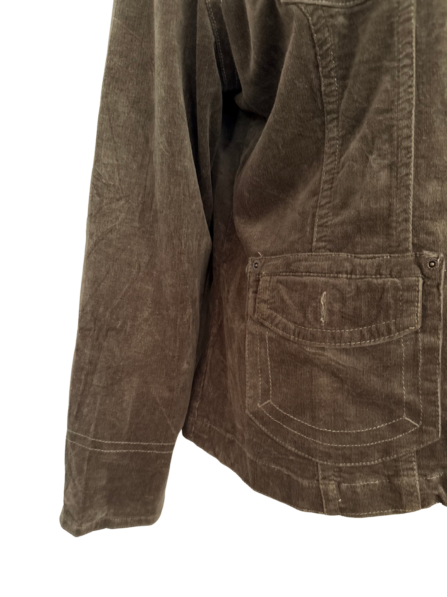 HAKİ KADİFE BLAZER CEKET
