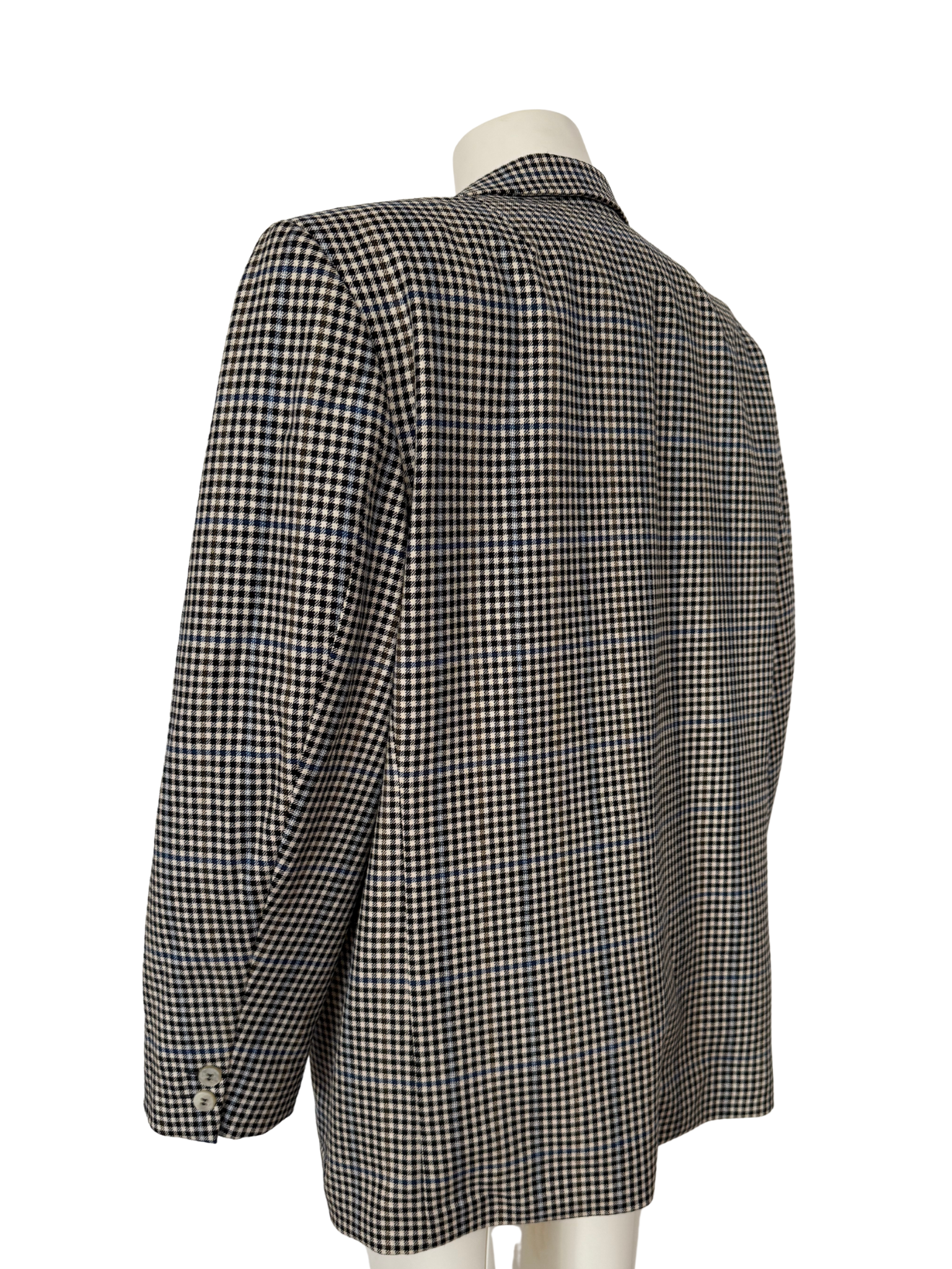 MAVİ KARELİ BLAZER CEKET
