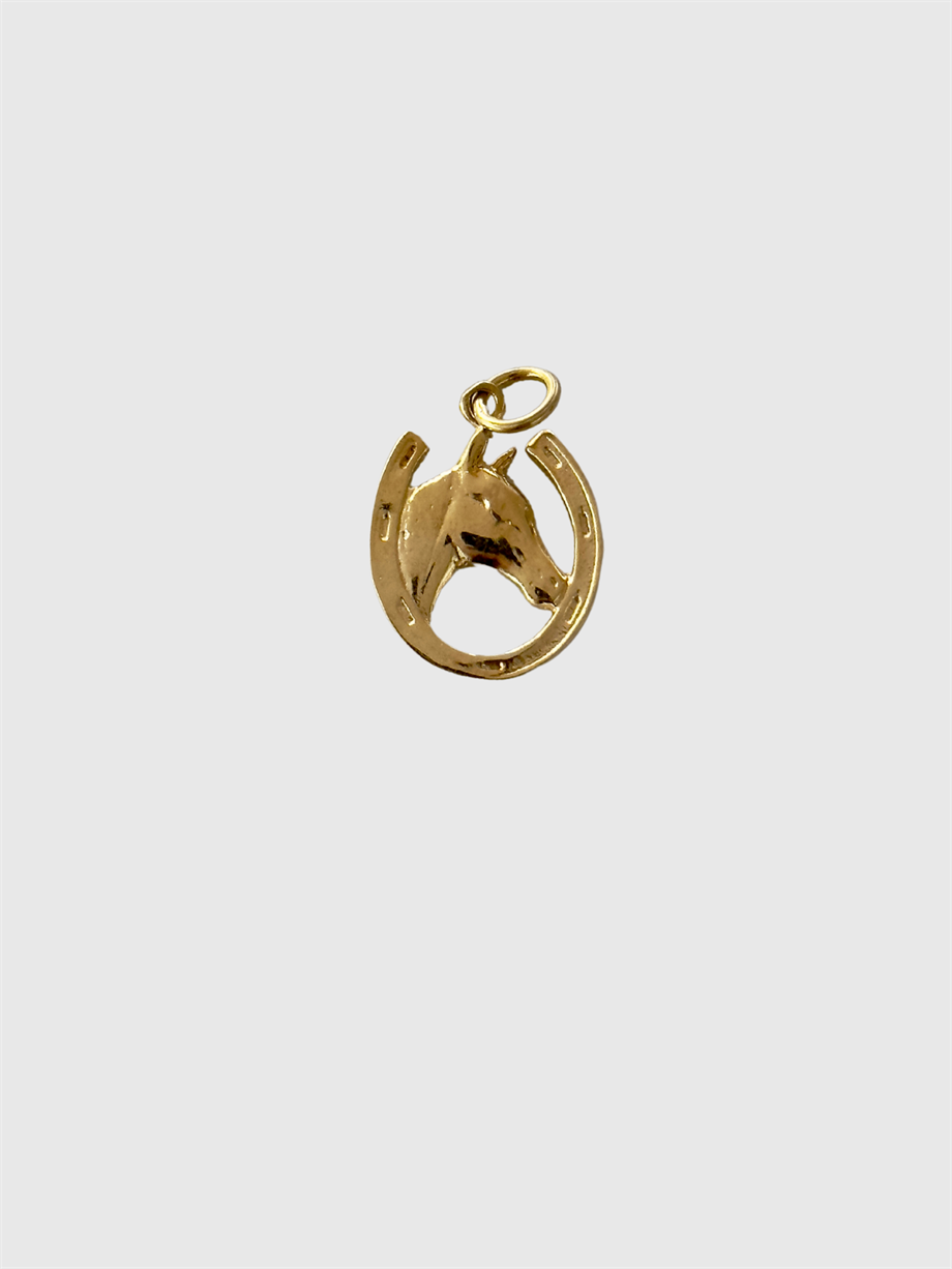 Nallı At Kolye Ucu (925 Silver)