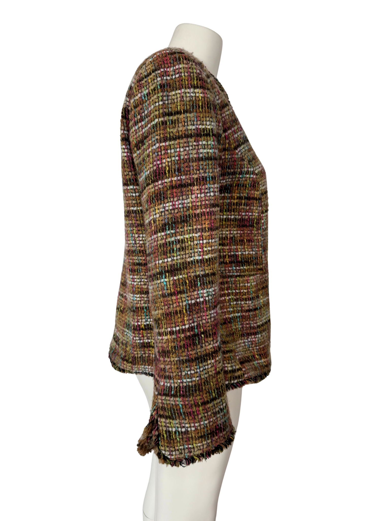 RENKLİ TÜVİT BLAZER CEKET