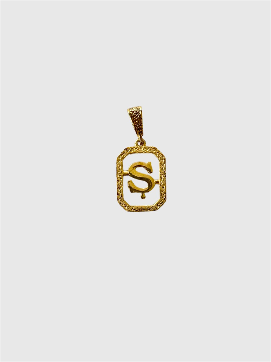 Ş Harf Kolye Ucu (925 Silver)