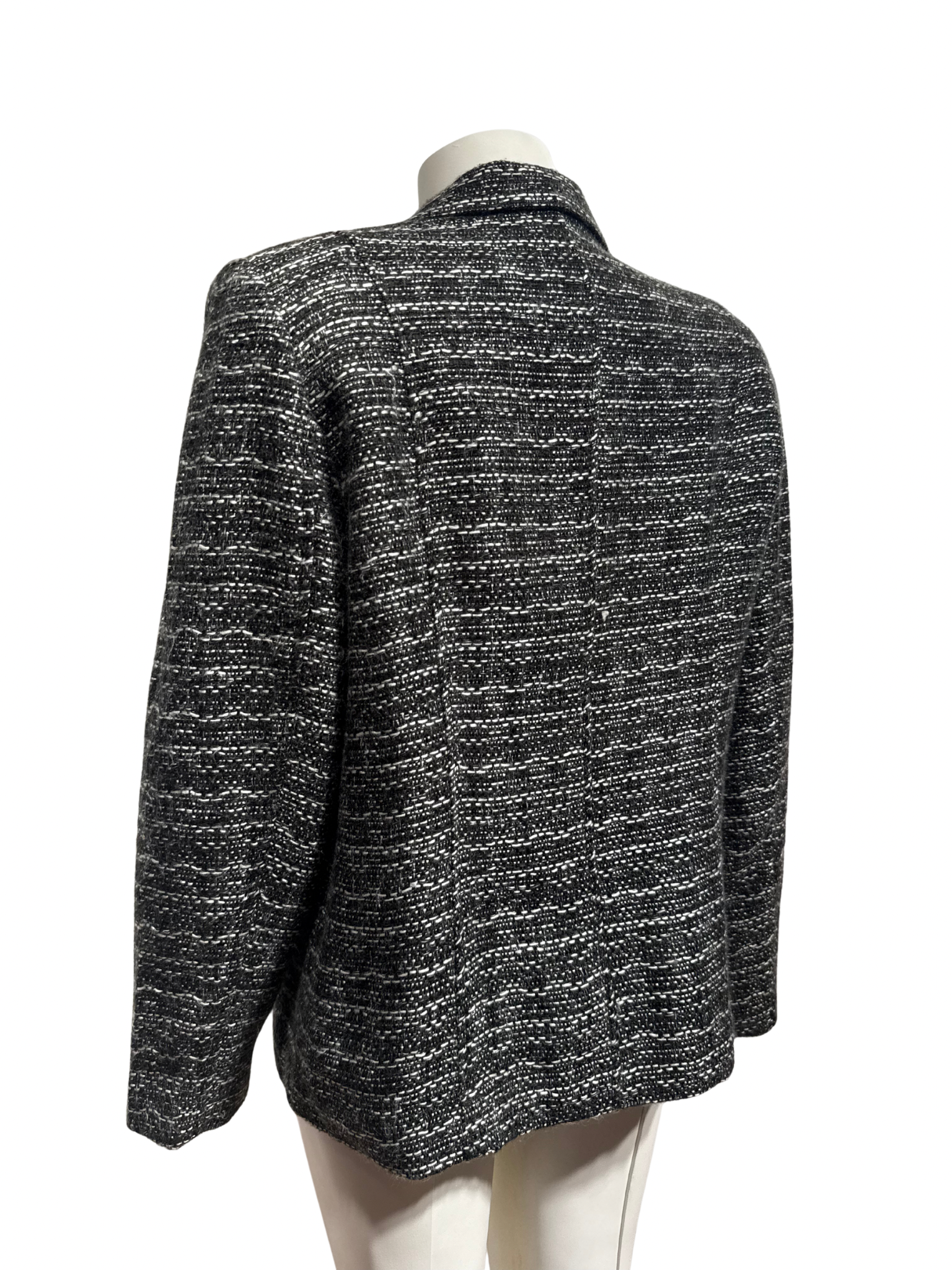 SİYAH-BEYAZ BLAZER CEKET