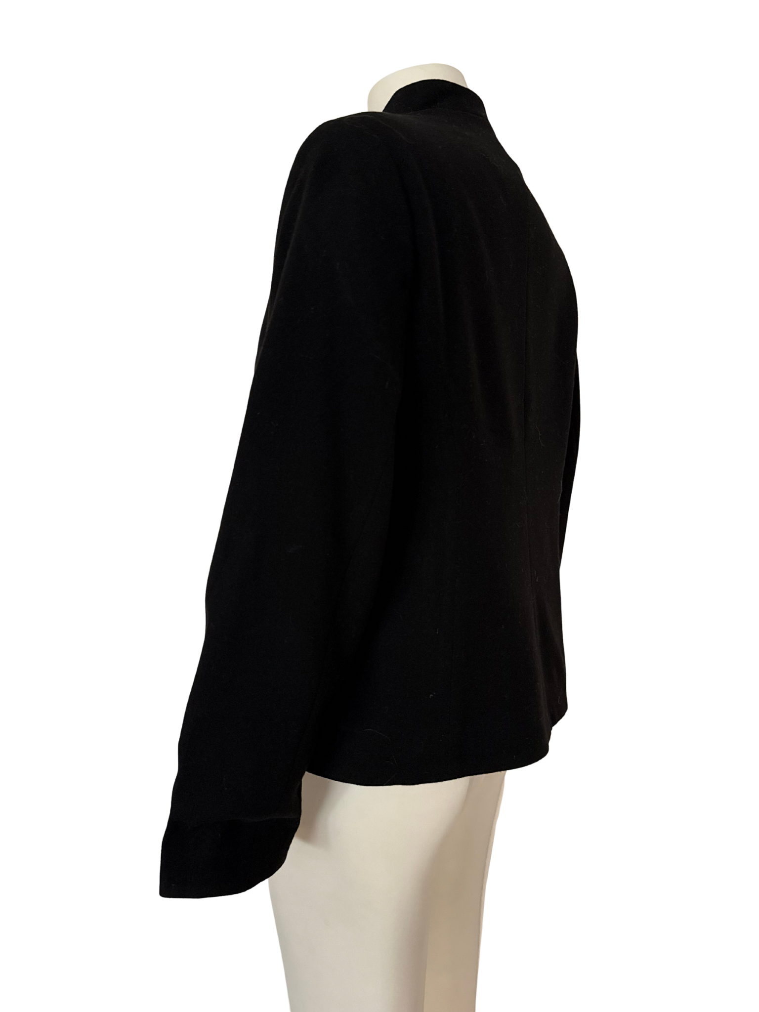SİYAH FERMUARLI  BLAZER CEKET