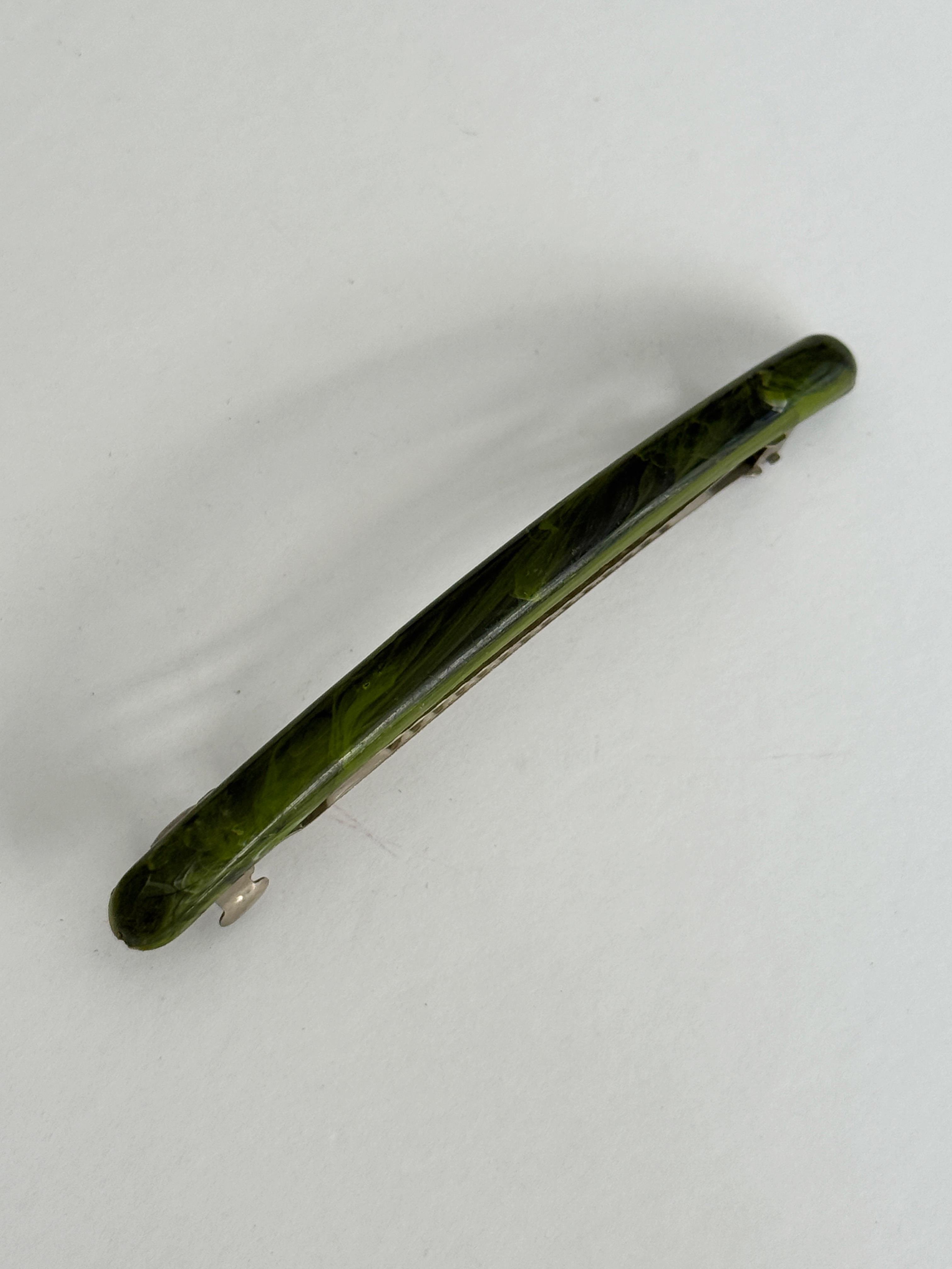 VINTAGE FRENCH BARRETTE SAÇ TOKASI