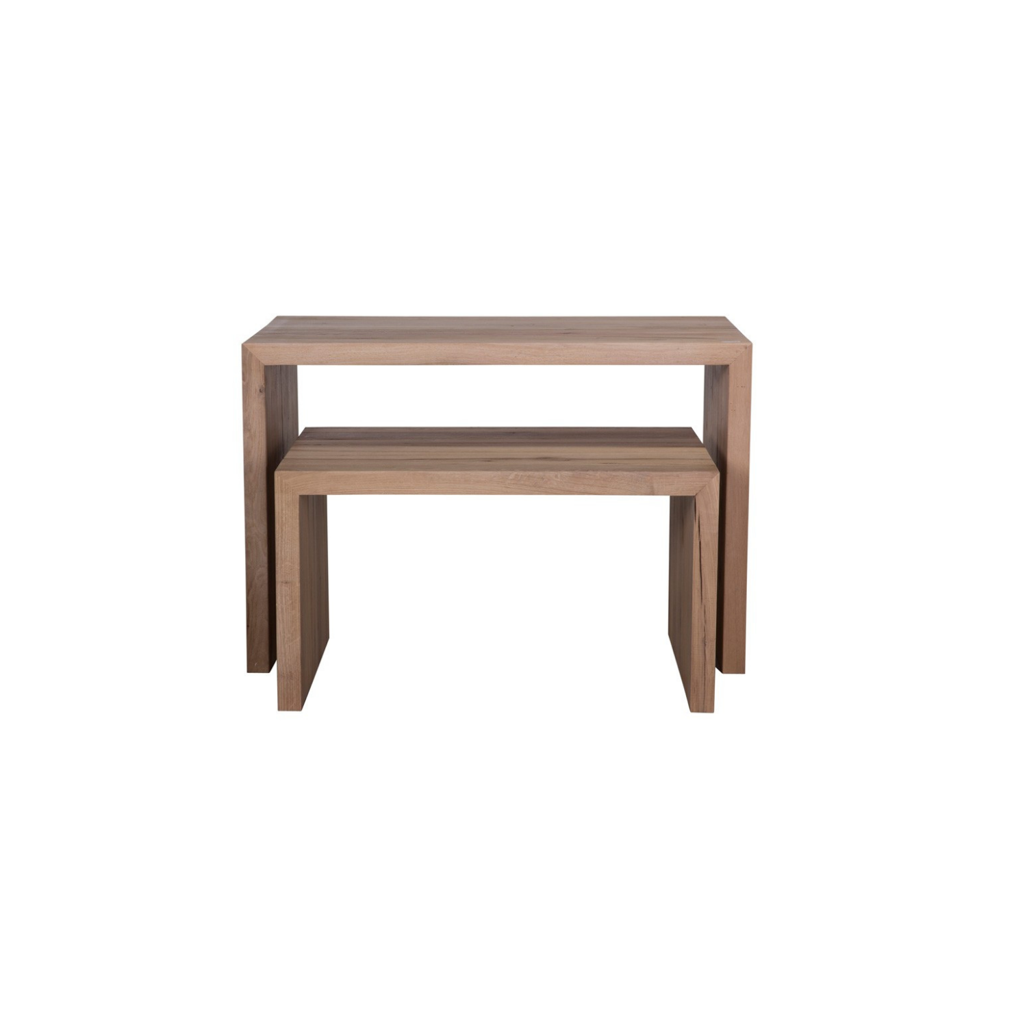 S/2 Console Tessil Old Oak Natural