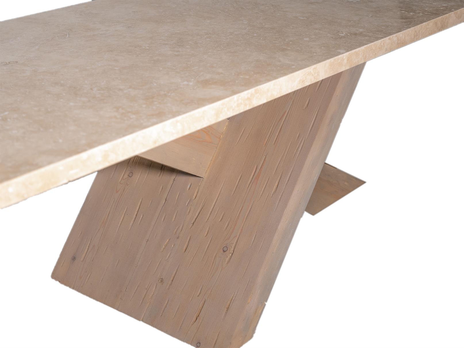 Travertine Table