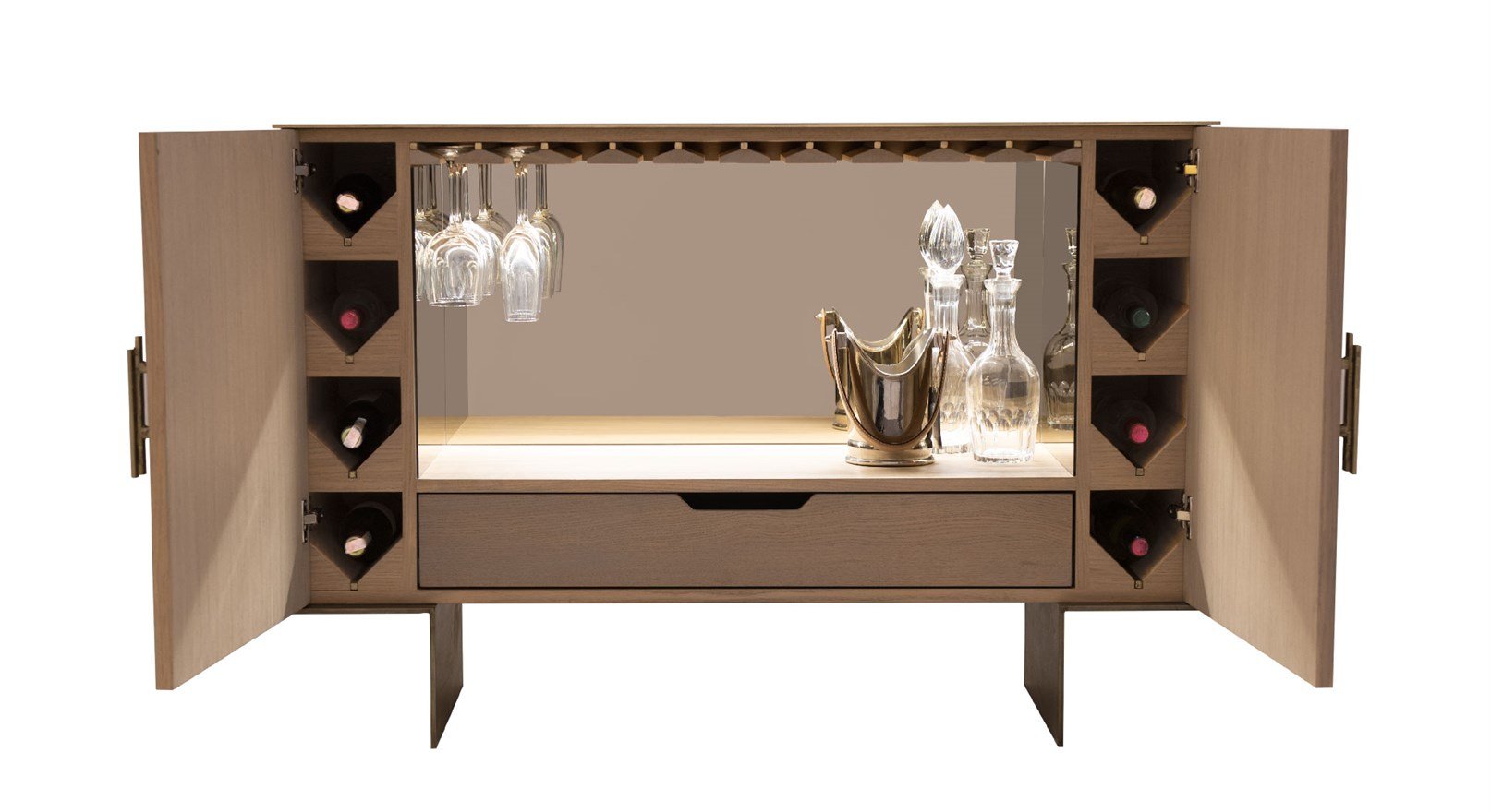 Visconti Bar Cabinet 127,5X45X86H