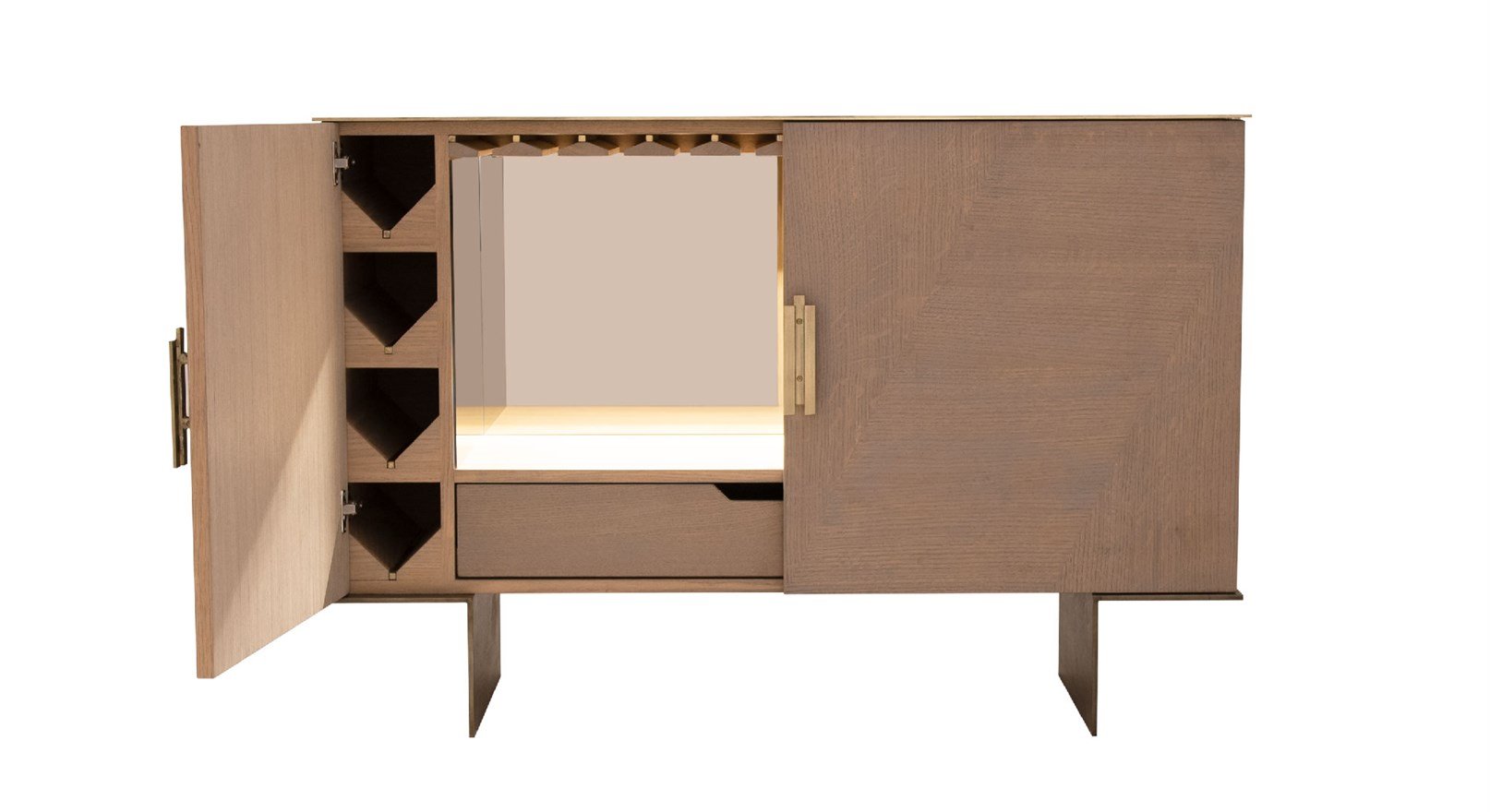 Visconti Bar Cabinet 127,5X45X86H