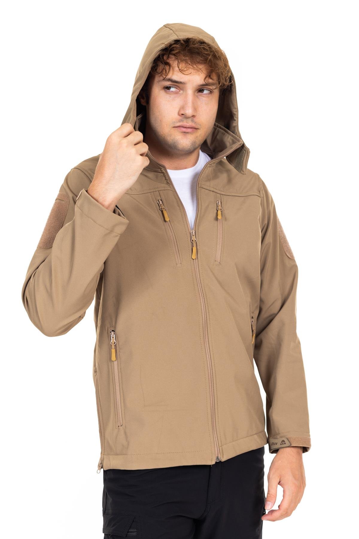 AKN 01 TAKTİK SOFTSHELL MONT BEJ
