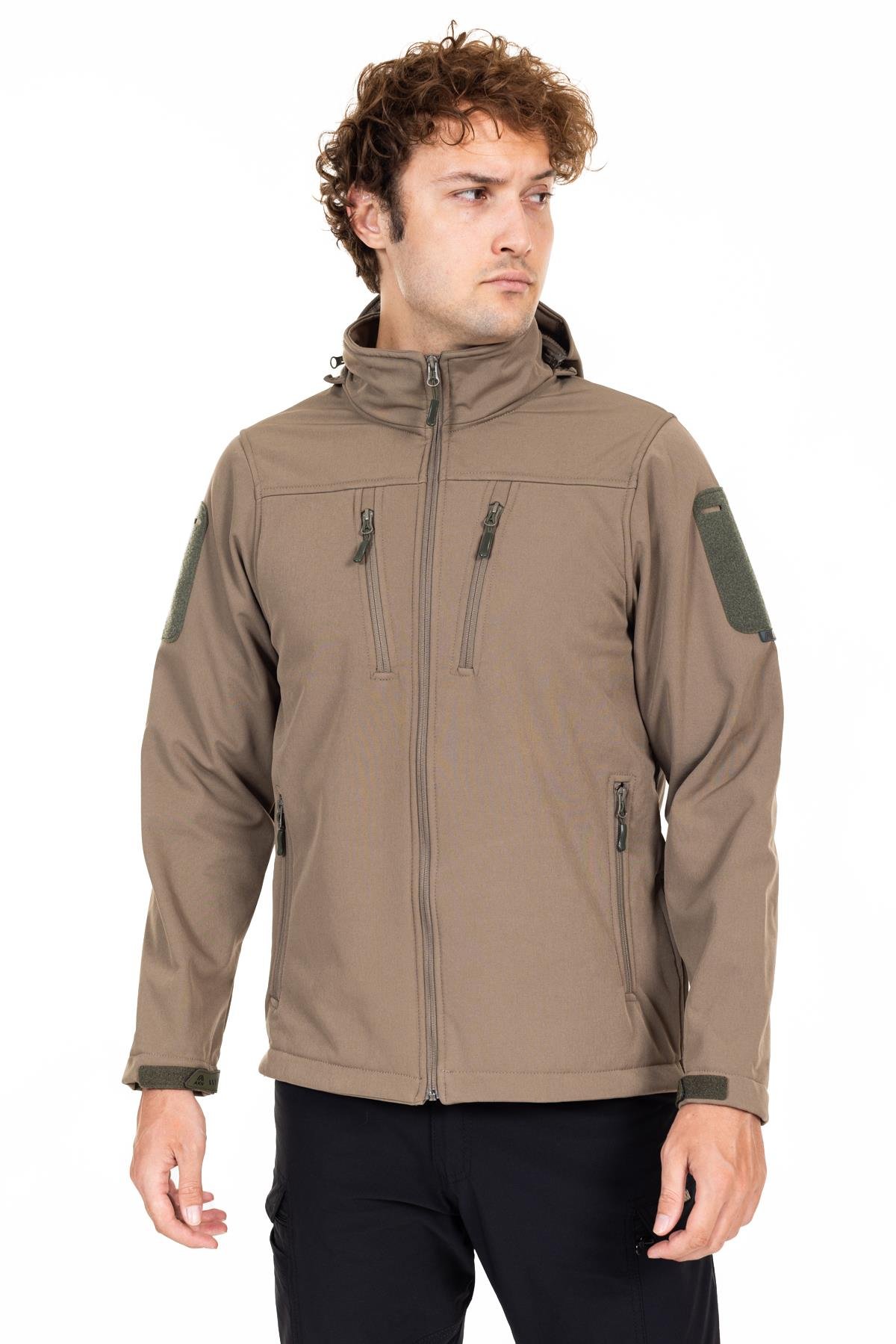 AKN 01 TAKTİK SOFTSHELL MONT HAKİ