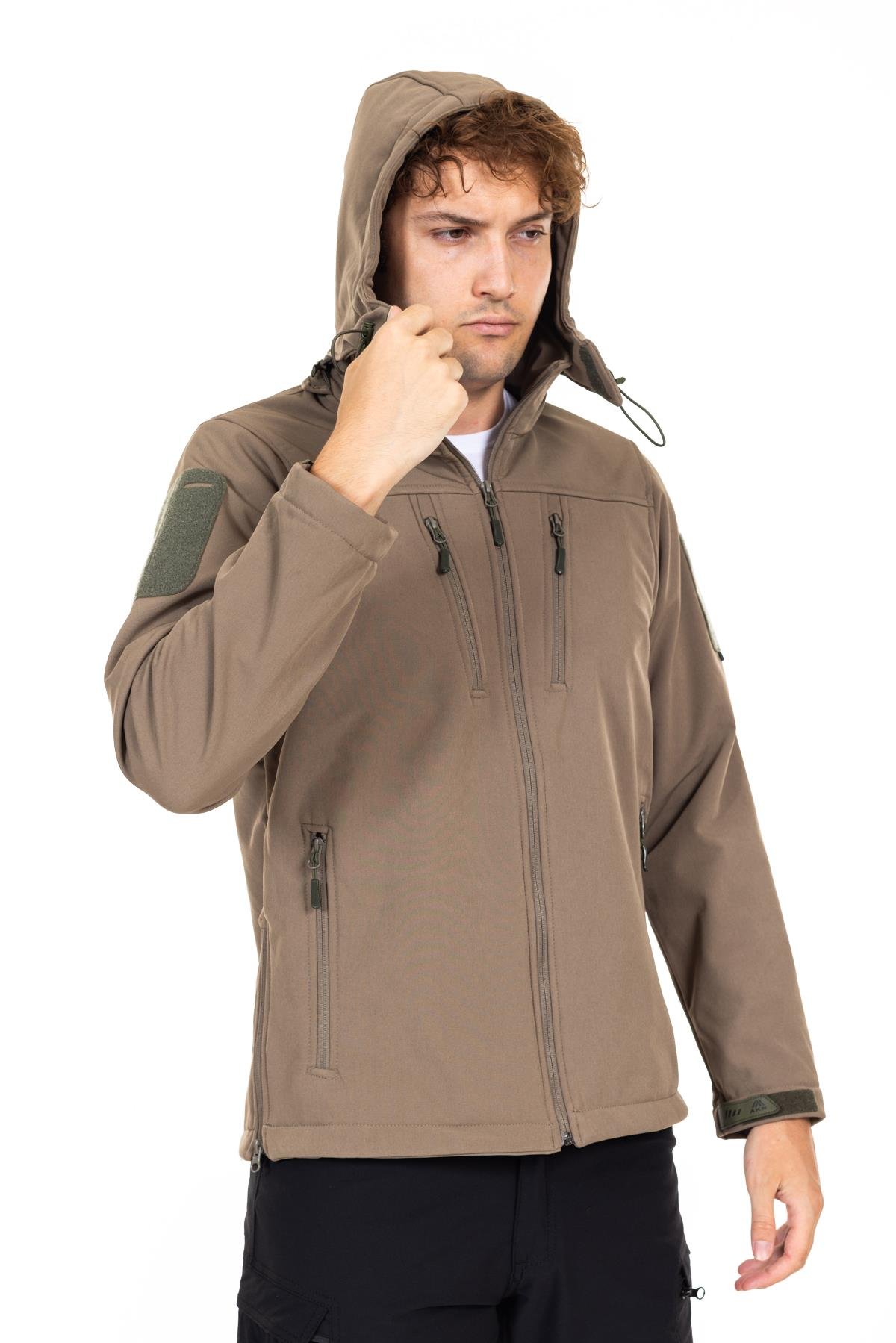 AKN 01 TAKTİK SOFTSHELL MONT HAKİ