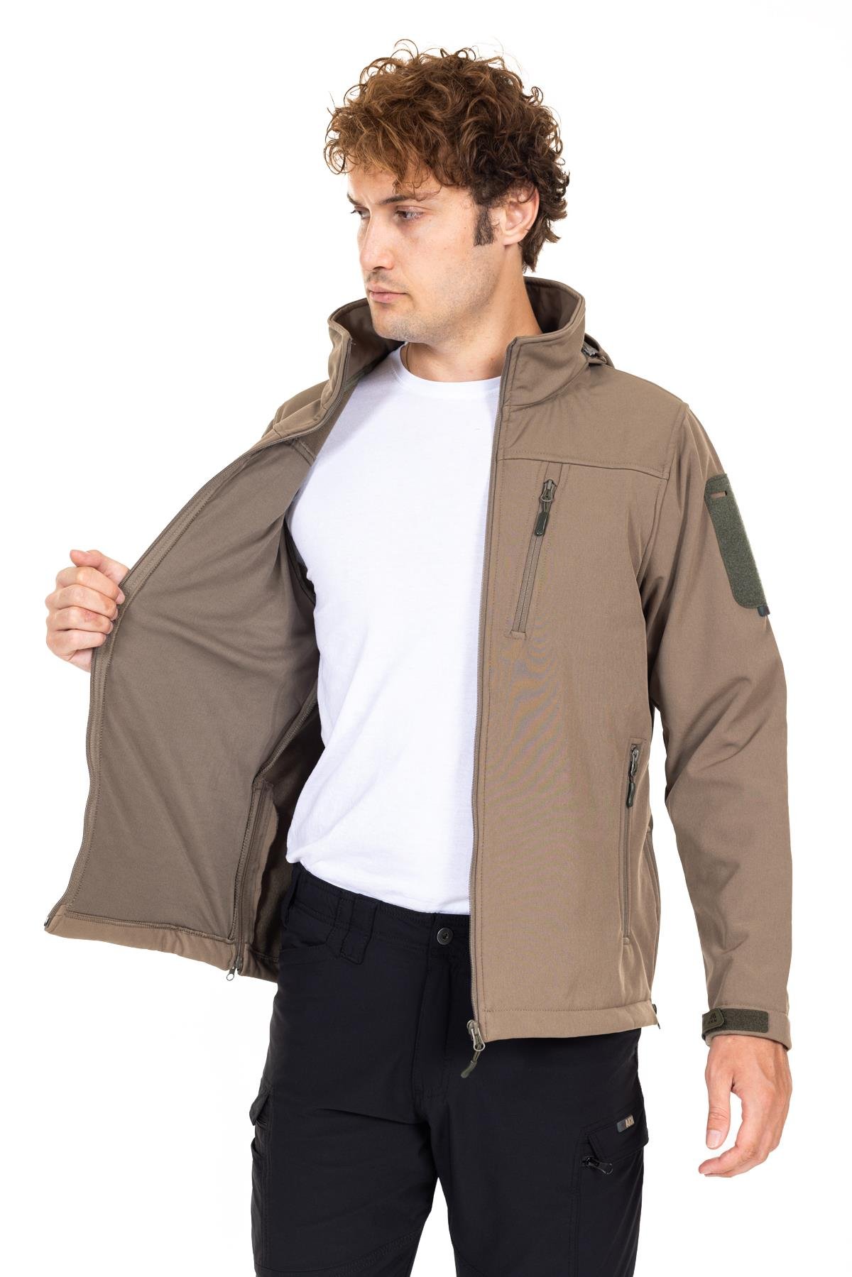 AKN 01 TAKTİK SOFTSHELL MONT HAKİ