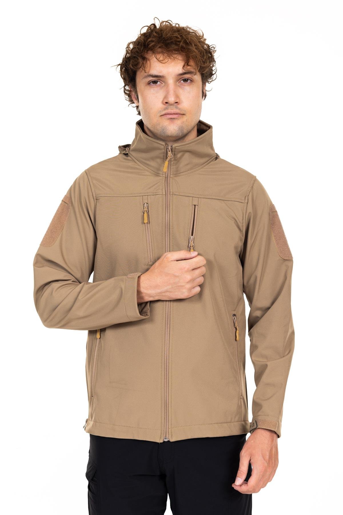 AKN 01 TAKTİK SOFTSHELL MONT BEJ