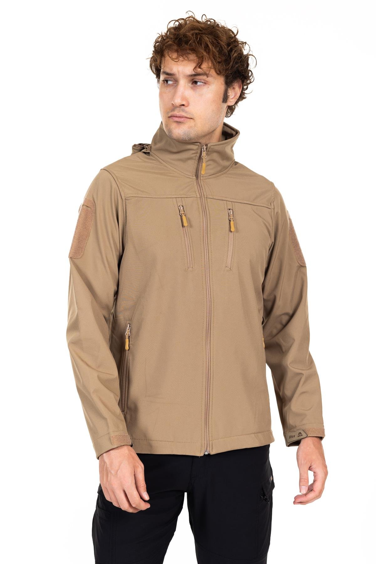 AKN 01 TAKTİK SOFTSHELL MONT BEJ
