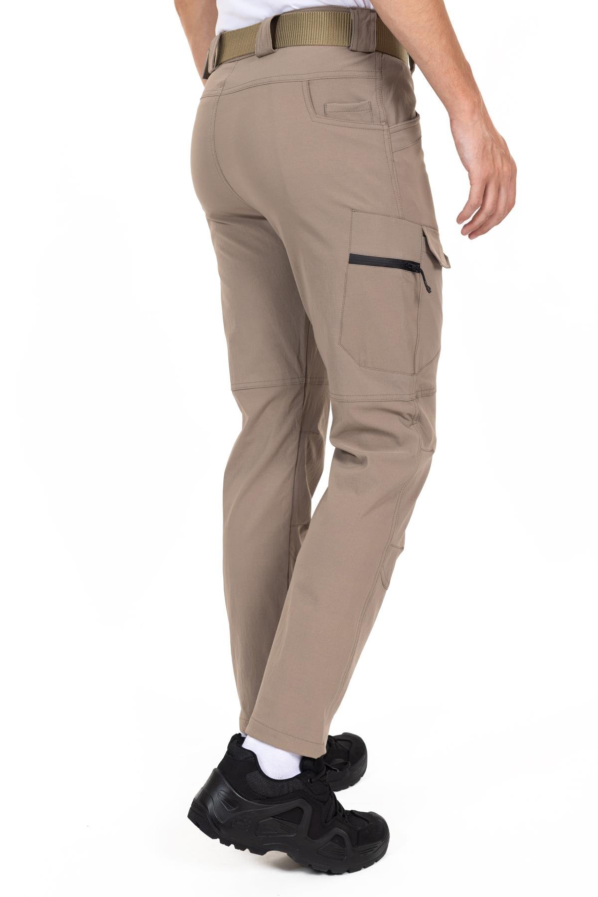 AKN 112 LİKRALI TAKTİK/OUTDOOR PANTOLON BEJ