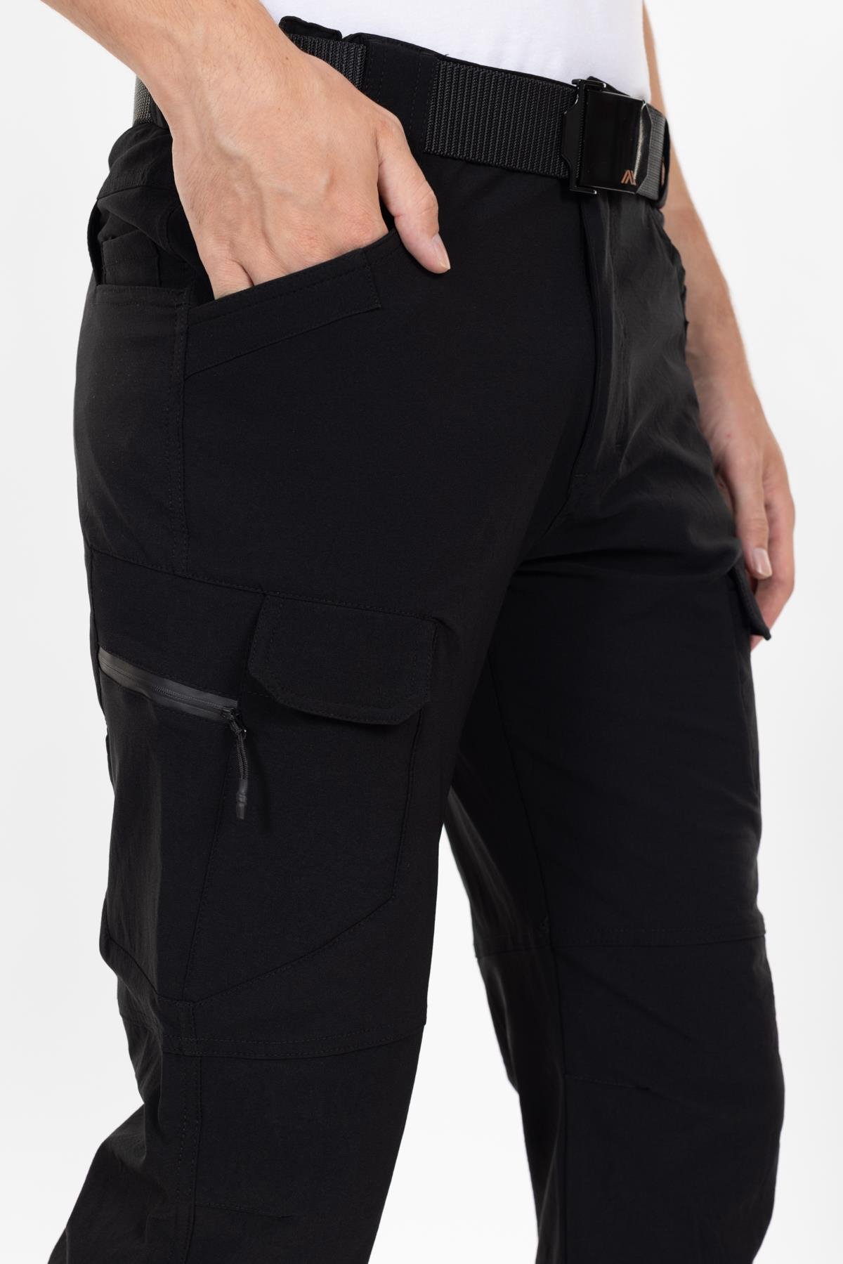 AKN 112 LİKRALI TAKTİK/OUTDOOR PANTOLON SİYAH