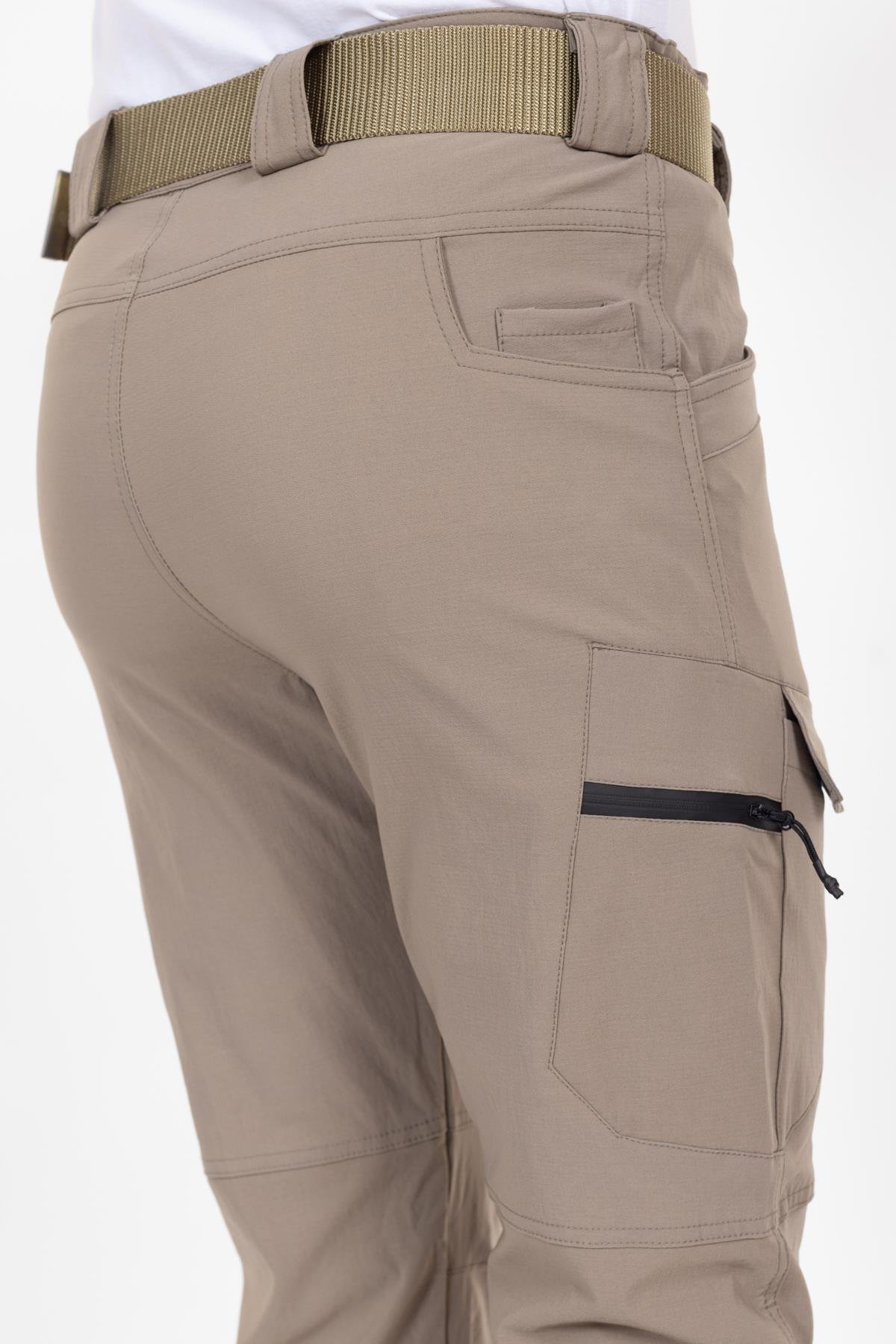 AKN 112 LİKRALI TAKTİK/OUTDOOR PANTOLON BEJ
