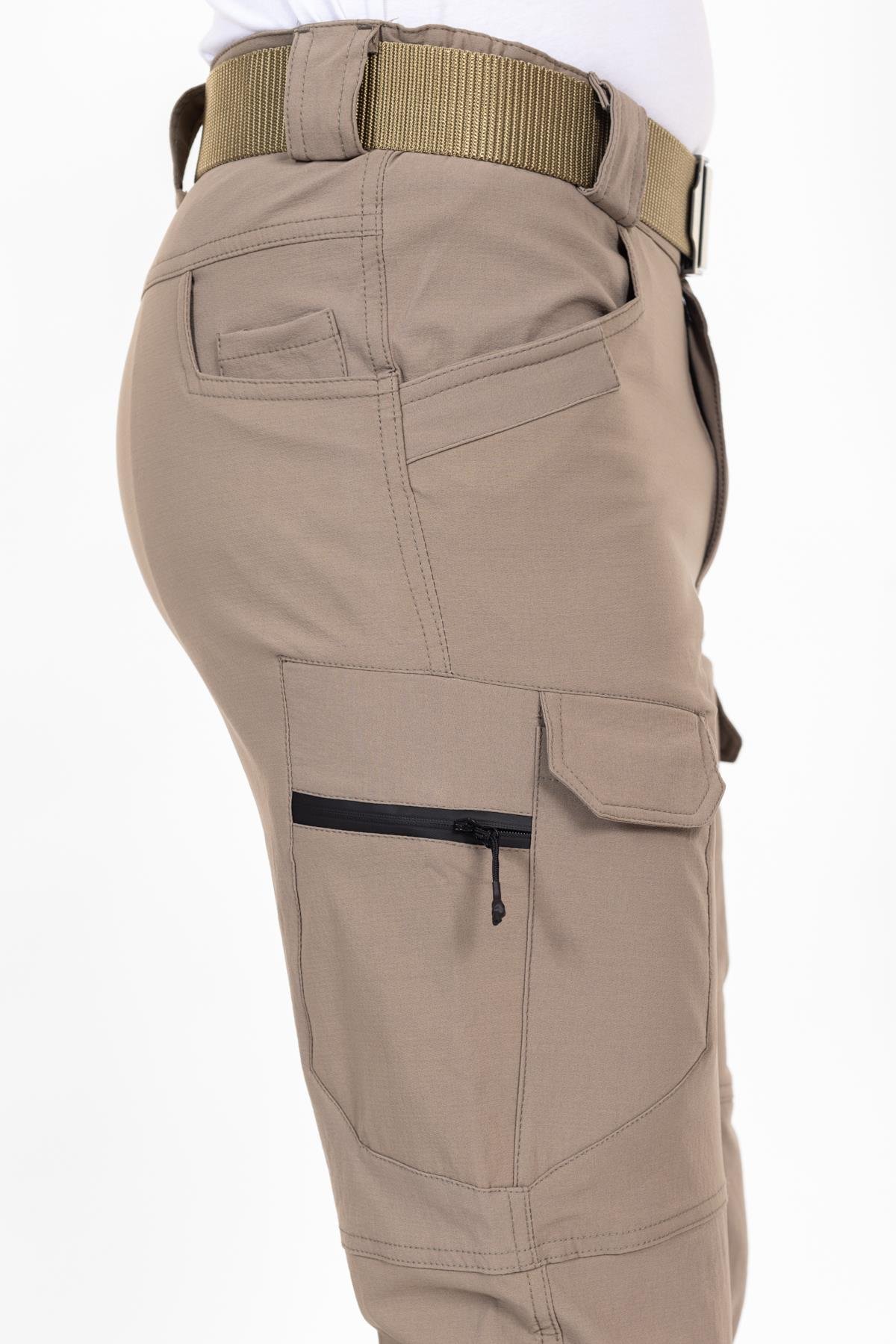 AKN 112 LİKRALI TAKTİK/OUTDOOR PANTOLON BEJ
