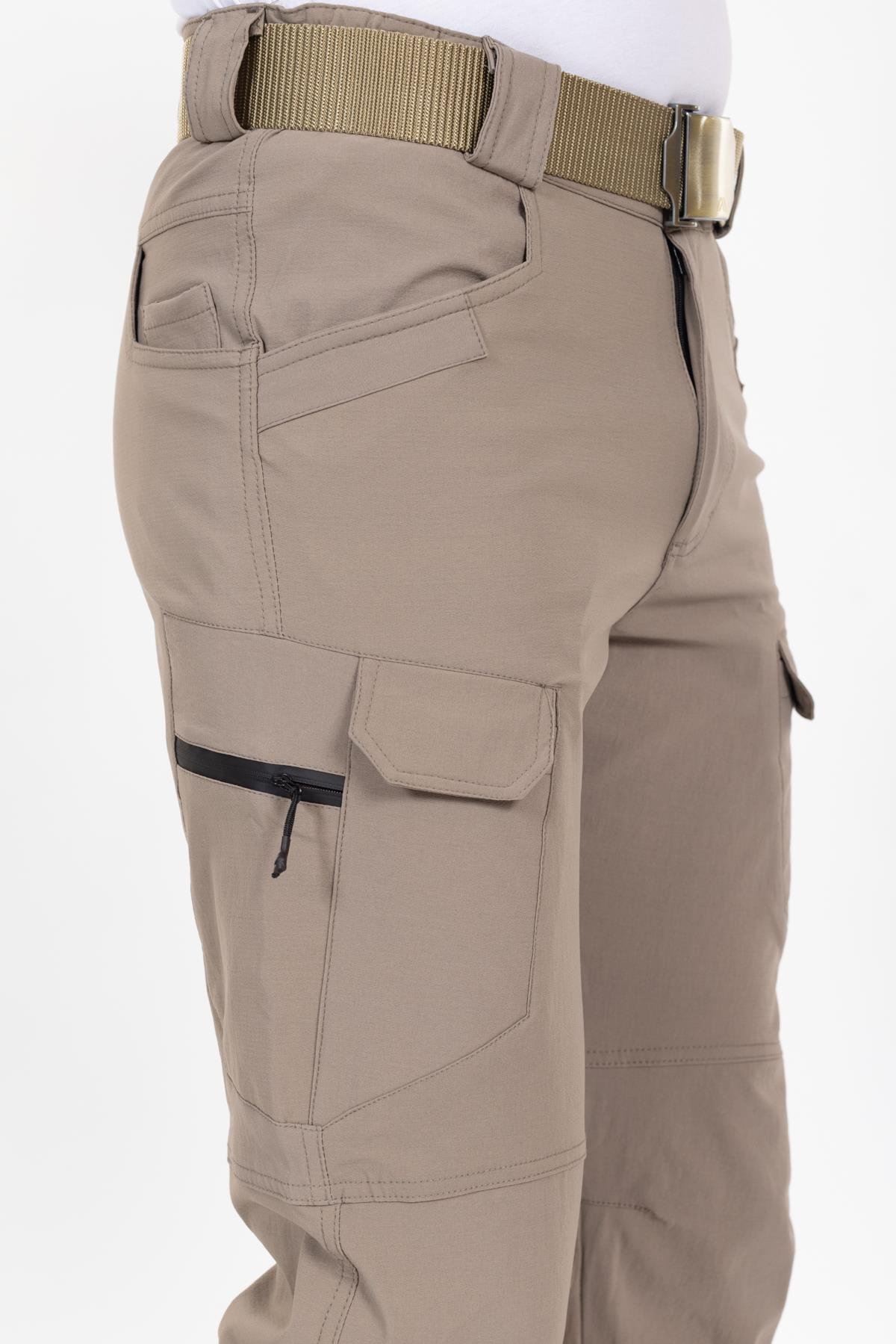AKN 112 LİKRALI TAKTİK/OUTDOOR PANTOLON BEJ