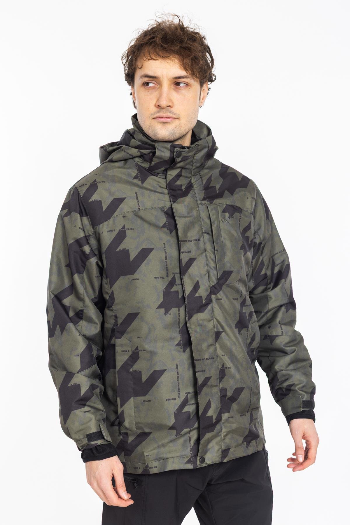 AKN 144 HUNTER 3 IN 1 MONT HAKİ-SİYAH