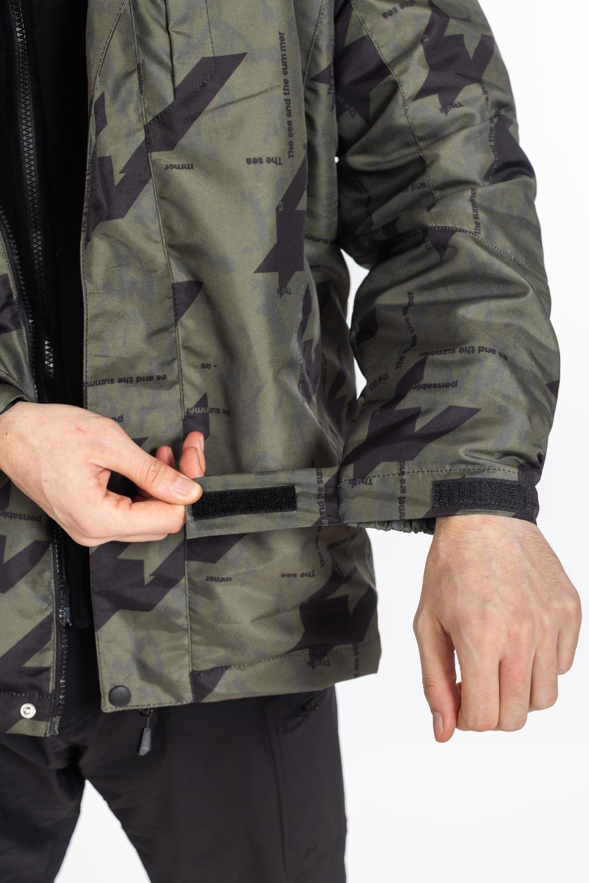 AKN 144 HUNTER 3 IN 1 MONT HAKİ-SİYAH