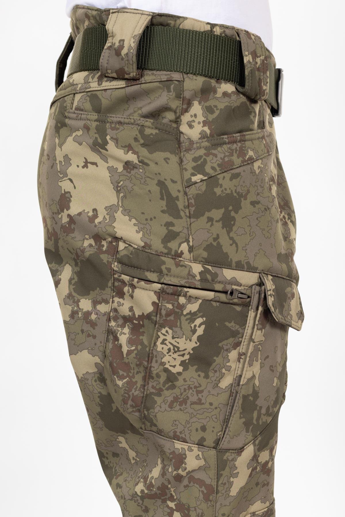 AKN 162 Softshell Kışlık Taktik/Outdoor Pantolon-TSK