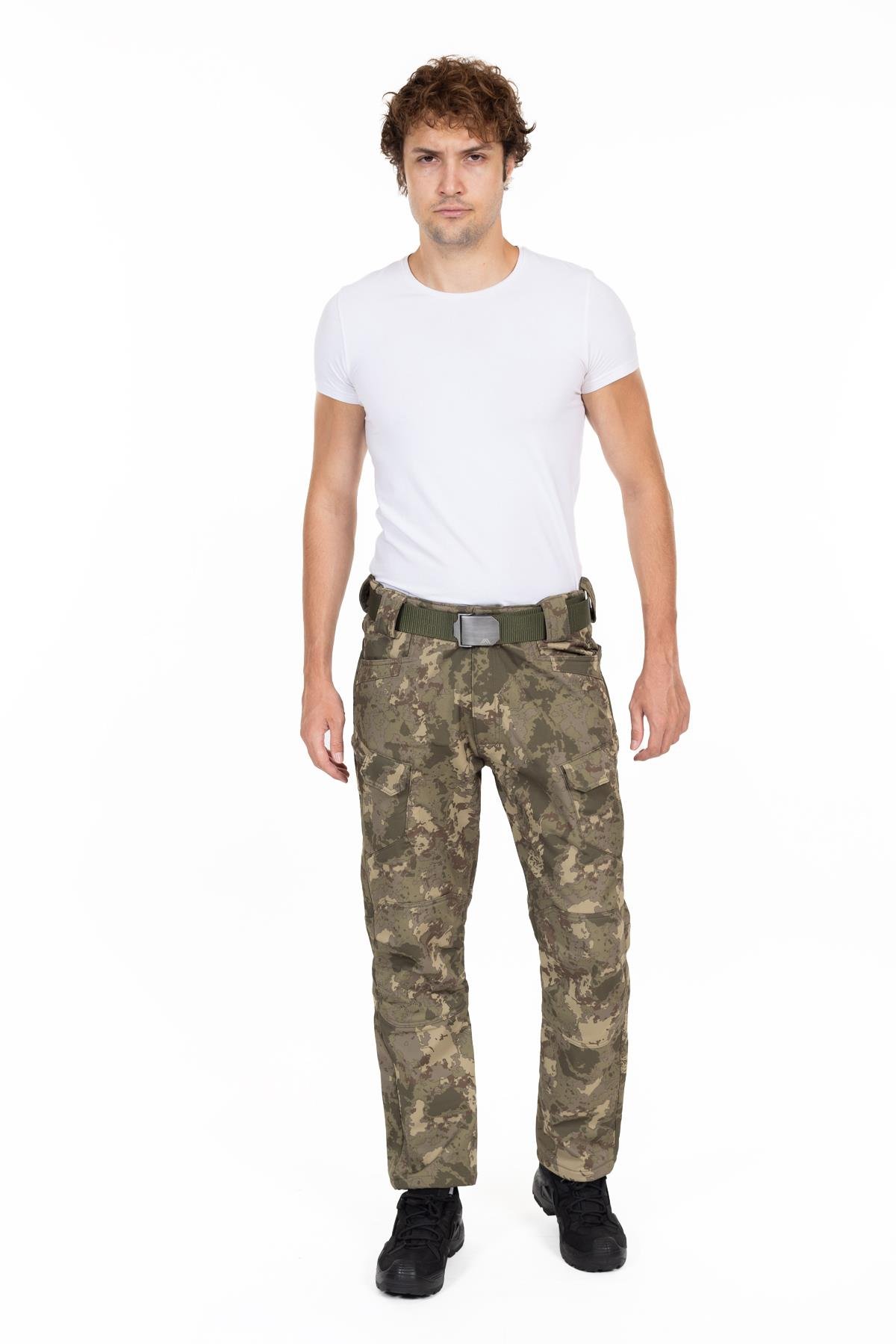 AKN 162 Softshell Kışlık Taktik/Outdoor Pantolon-TSK