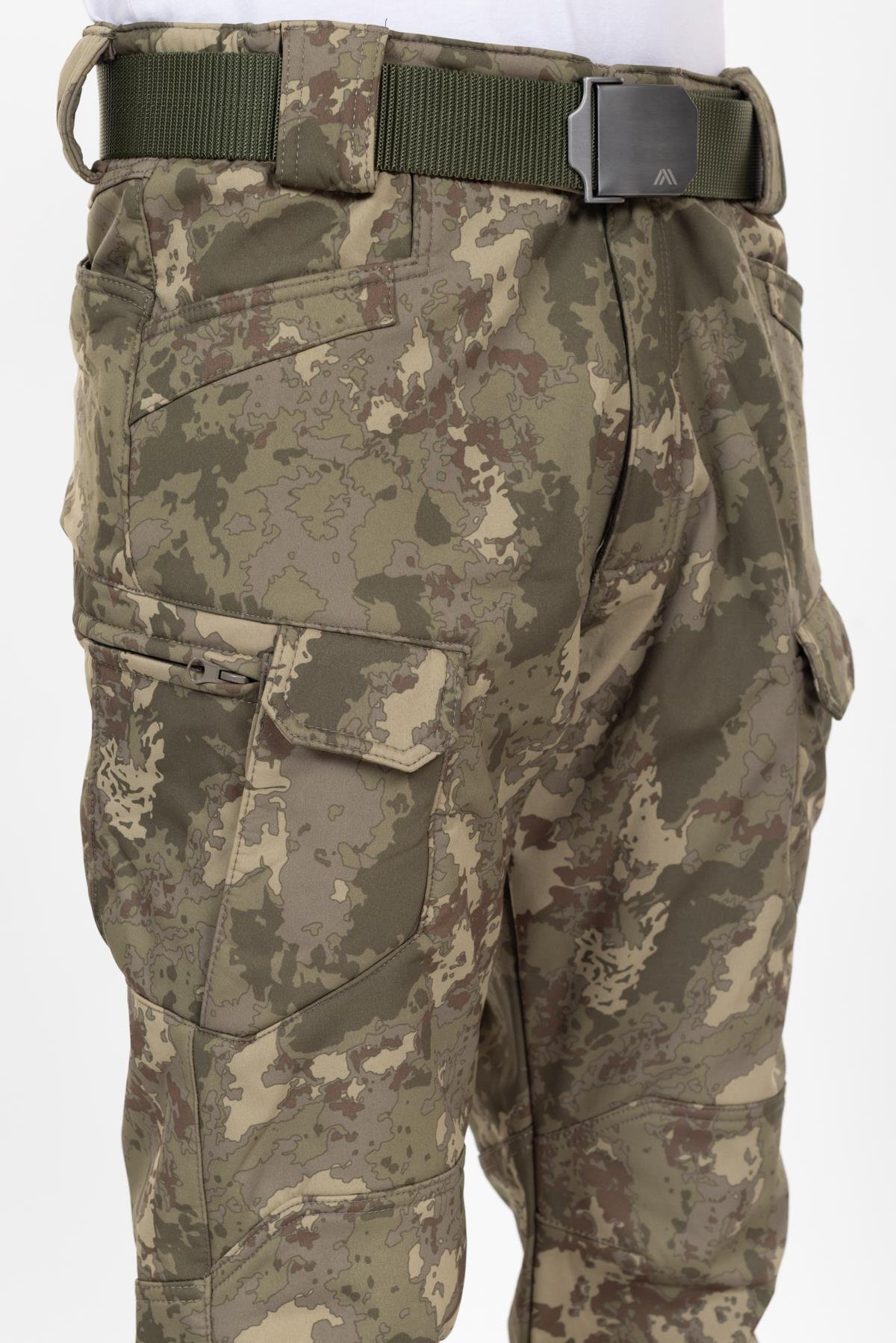 AKN 162 Softshell Kışlık Taktik/Outdoor Pantolon-TSK