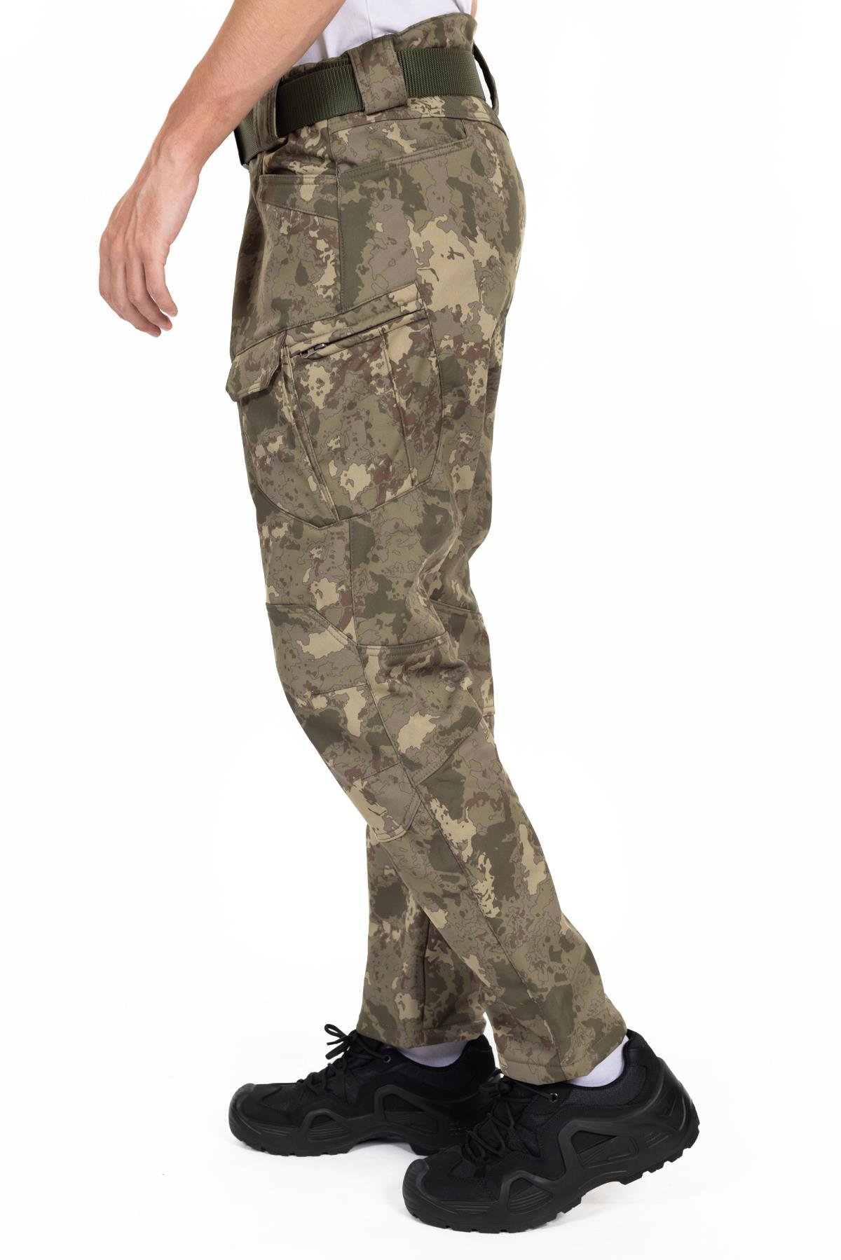 AKN 162 Softshell Kışlık Taktik/Outdoor Pantolon-TSK