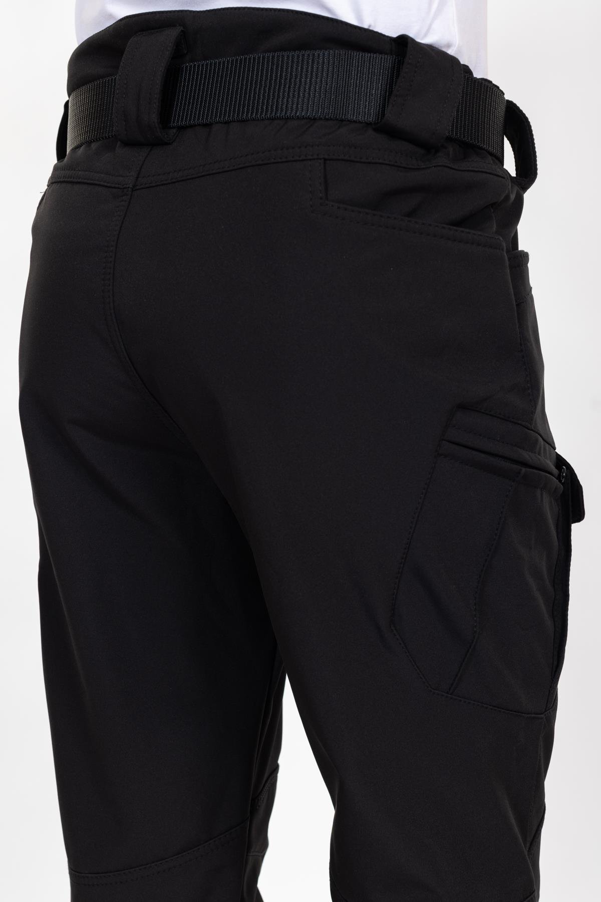 AKN 162 Softshell Kışlık Taktik/Outdoor Pantolon-Siyah